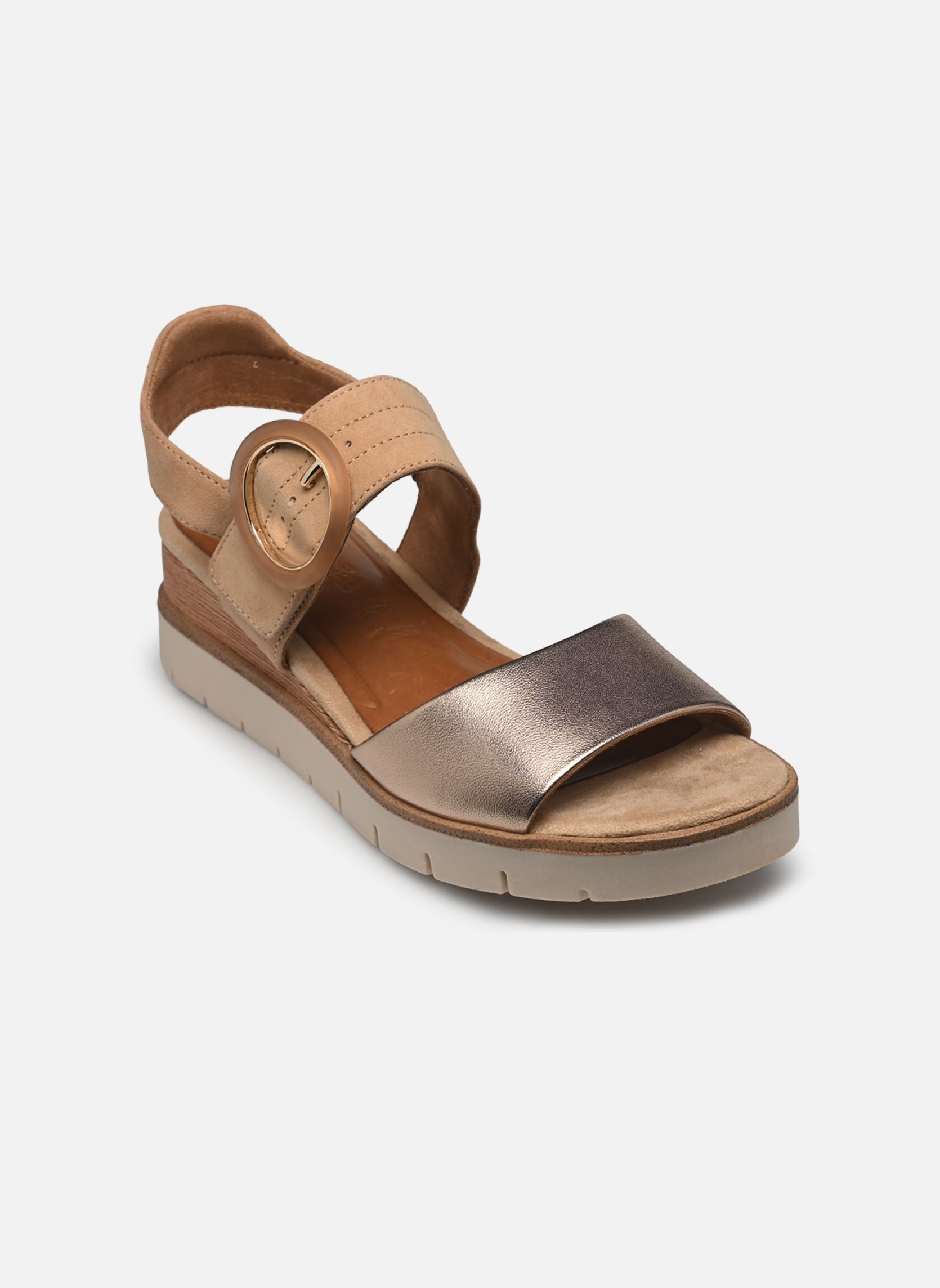 Keil- und Plateausandalen 28206-42 damen braun Tamaris Keil- und Plateausandalen 28206-42 damen braun TAN COMB