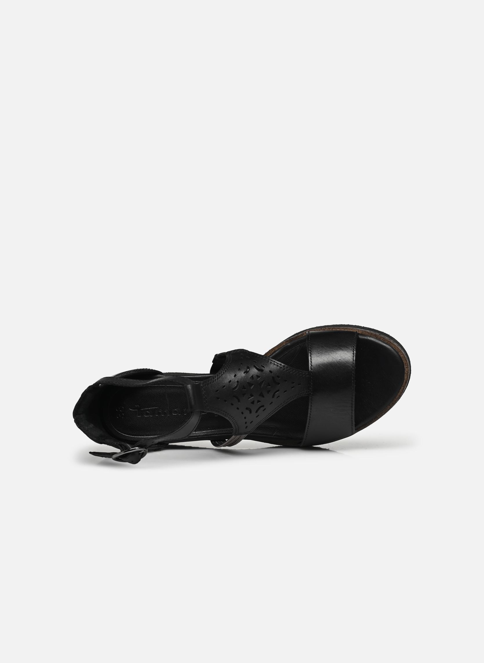 Sandales compensées et plateformes 28214-42 femme noir Tamaris Sandales compensées et plateformes 28214-42 femme noir BLACK