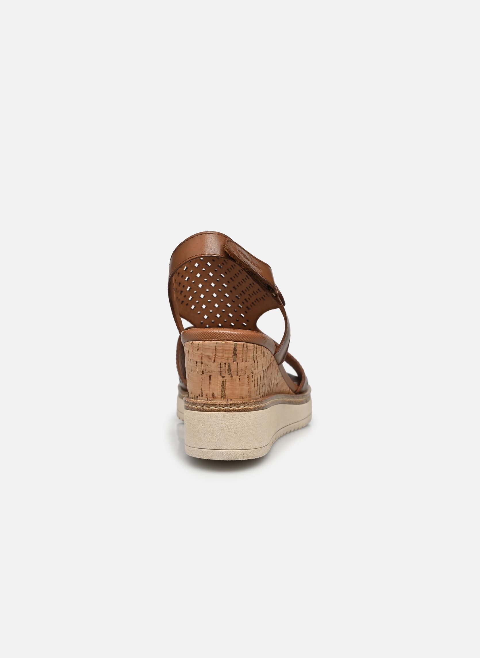 Keil- und Plateausandalen 28218-42 damen braun Tamaris Keil- und Plateausandalen 28218-42 damen braun COGNAC