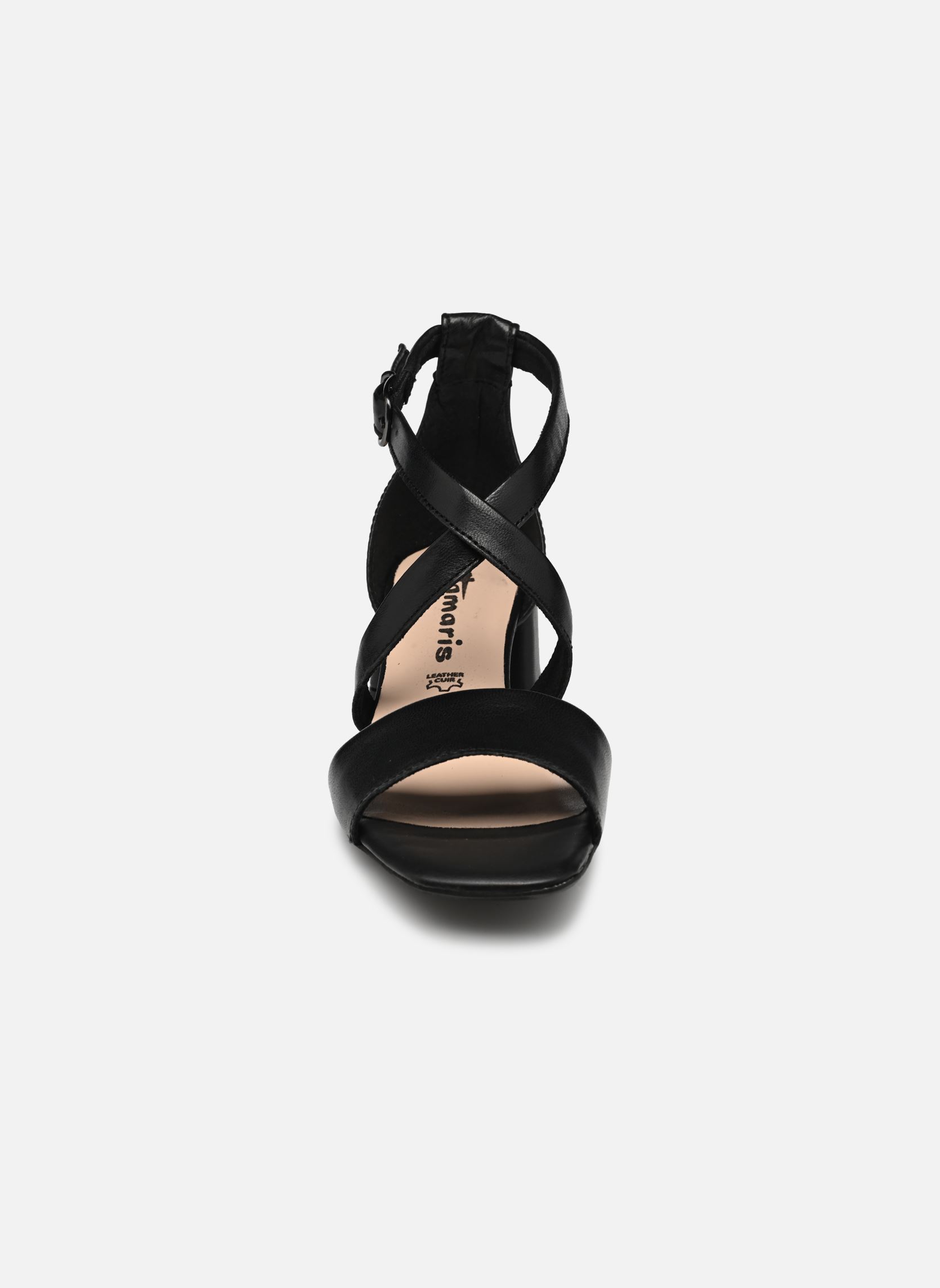 Sandalen 28235-42 damen schwarz Tamaris Sandalen 28235-42 damen schwarz BLACK LEATHER