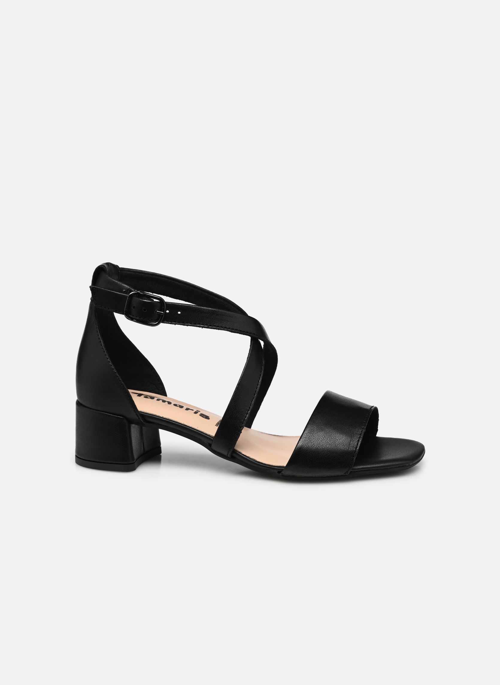 Sandalen 28235-42 damen schwarz Tamaris Sandalen 28235-42 damen schwarz BLACK LEATHER