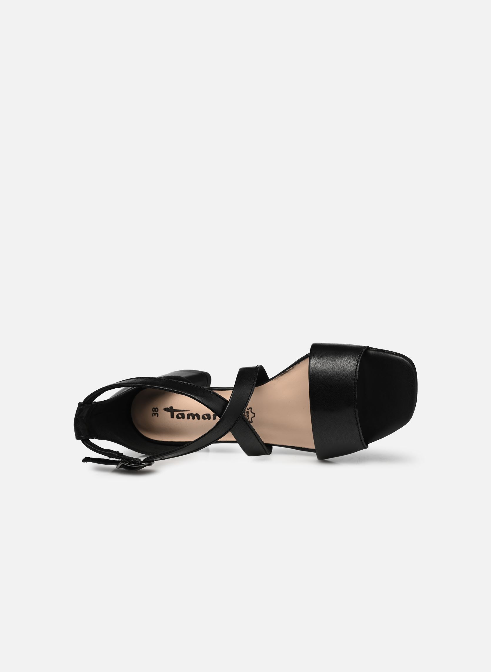 Sandalen 28235-42 damen schwarz Tamaris Sandalen 28235-42 damen schwarz BLACK LEATHER