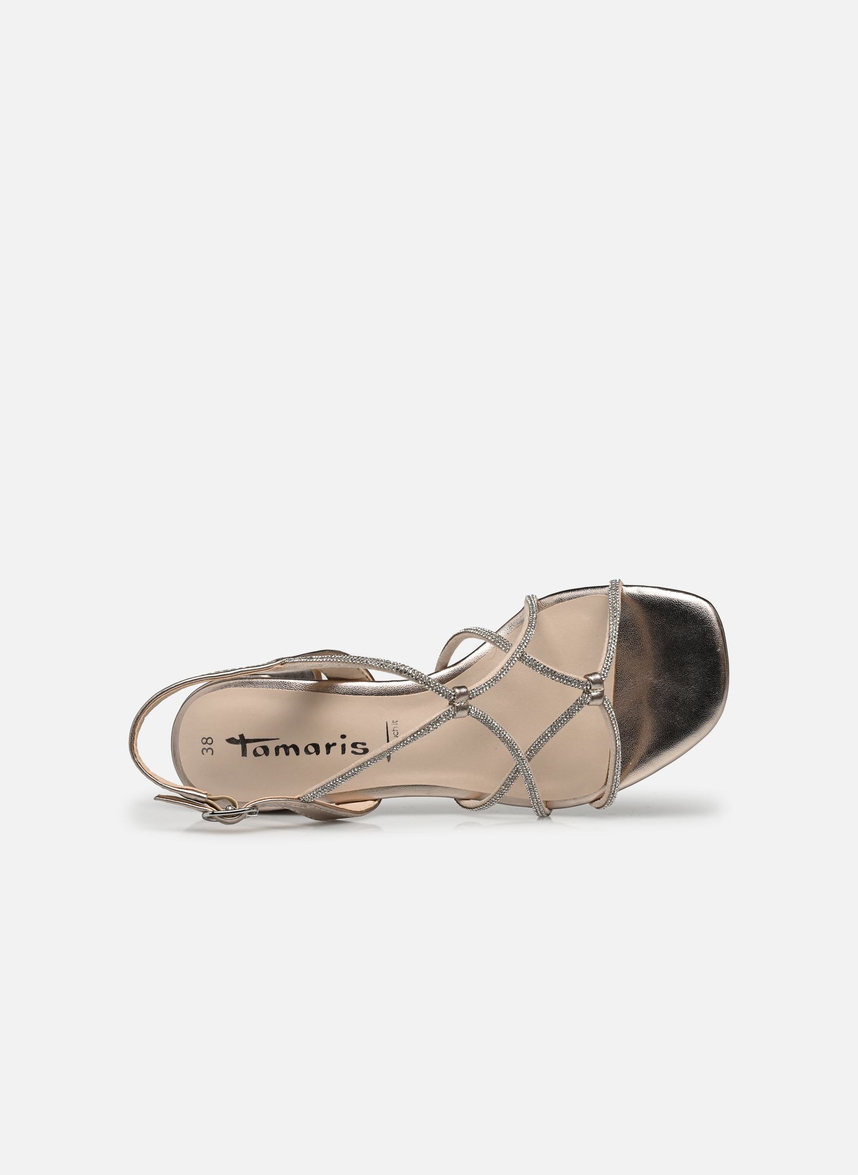 Sandalen 28236-42 dames zilver Tamaris Sandalen 28236-42 dames zilver LIGHT GOLD