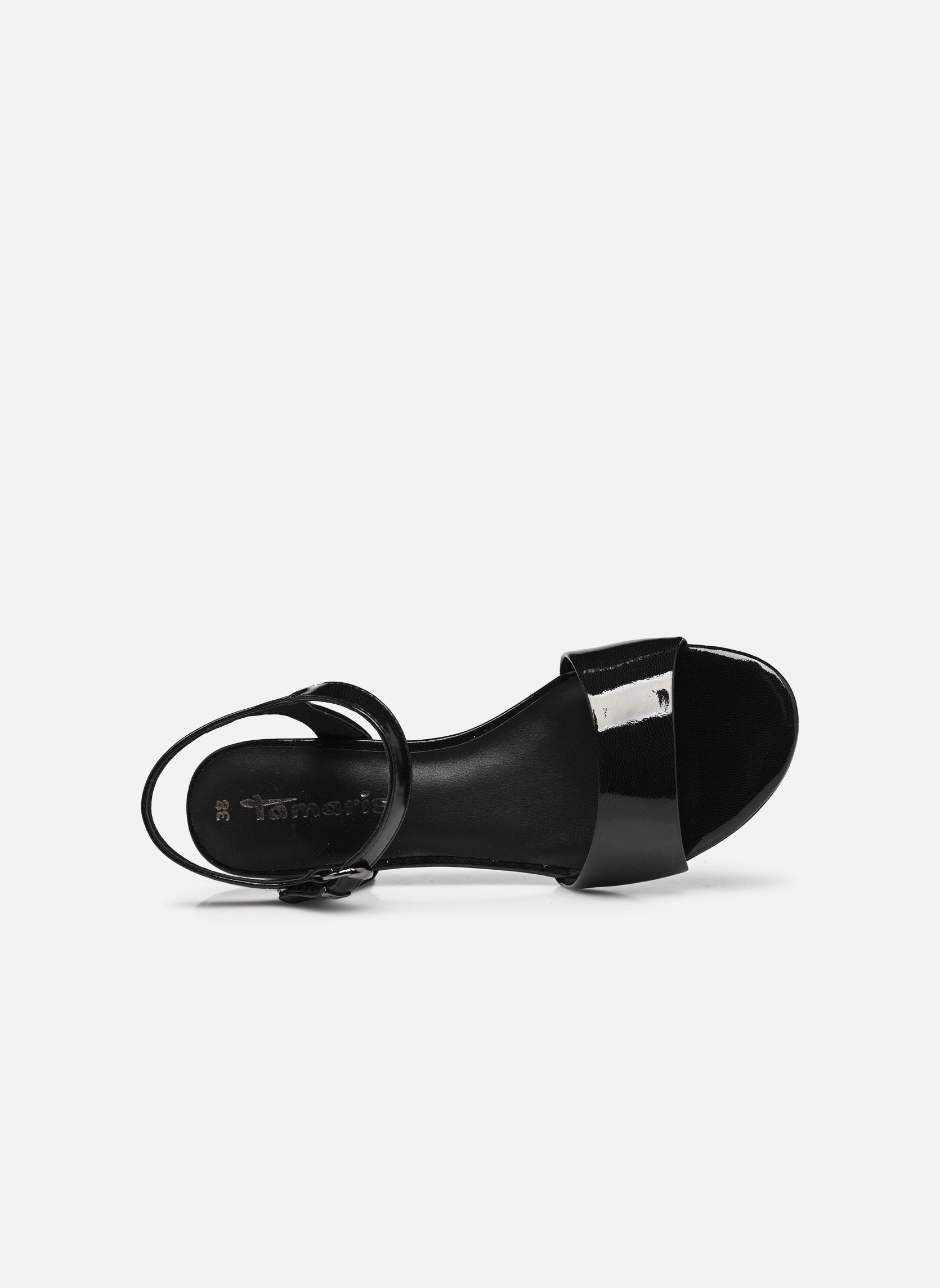 Sandales 28249-42 femme noir Tamaris Sandales 28249-42 femme noir BLACK PATENT