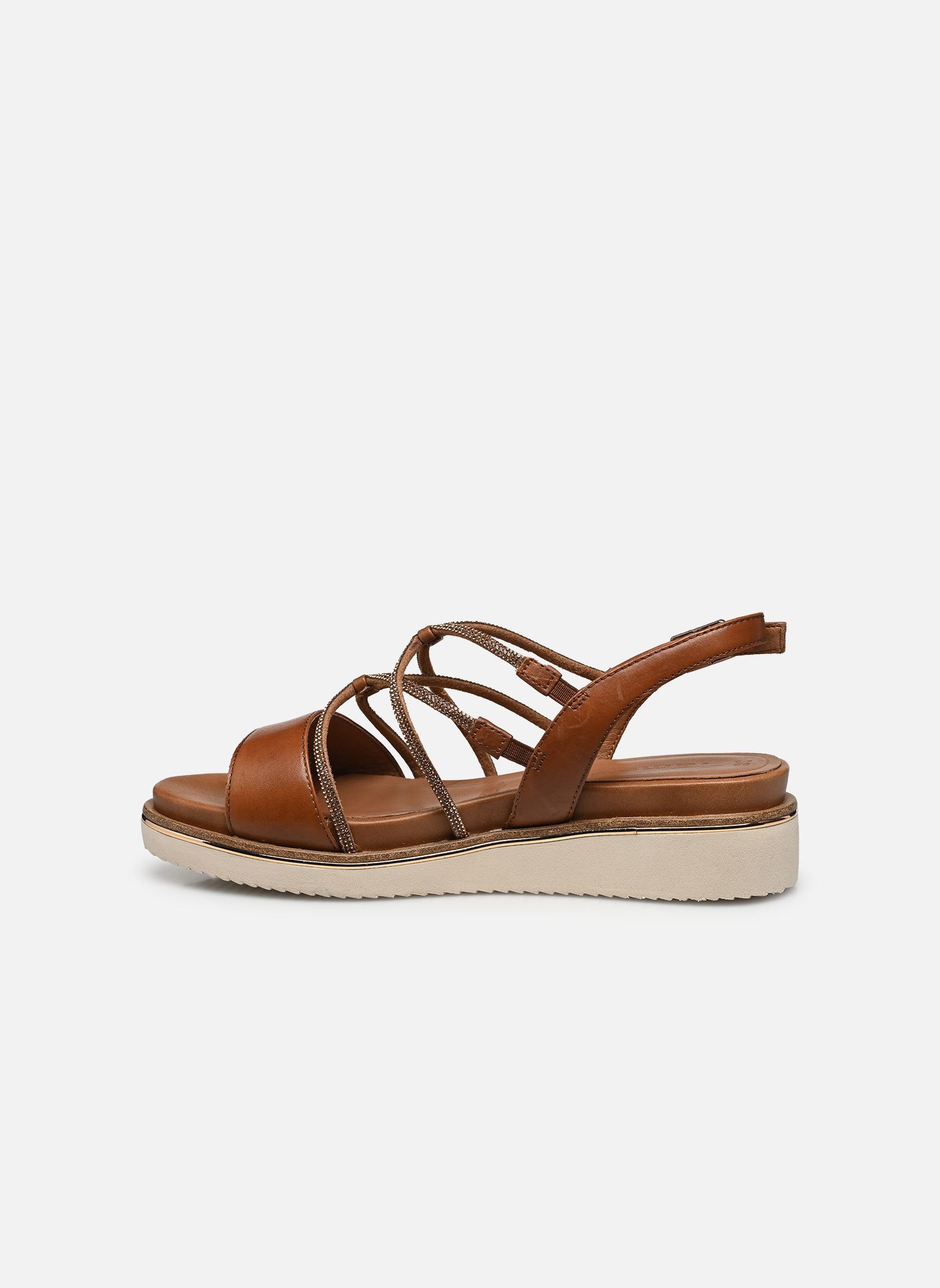 Sandali con zeppa e plateau 28257-42 donna marrone Tamaris Sandali con zeppa e plateau 28257-42 donna marrone NUT