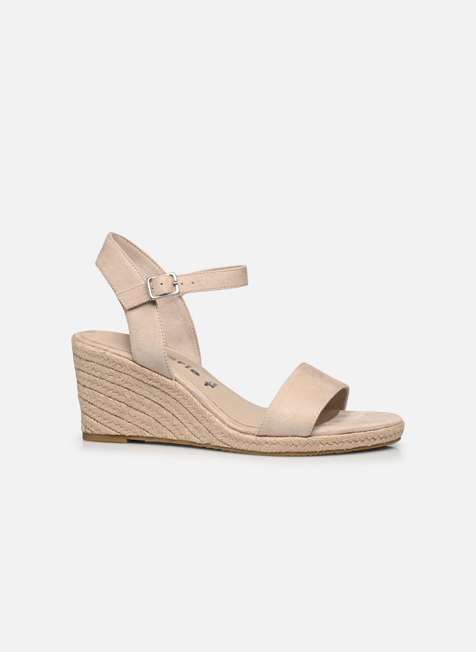 Keil- und Plateausandalen 28300-42 damen beige Tamaris Keil- und Plateausandalen 28300-42 damen beige NUDE