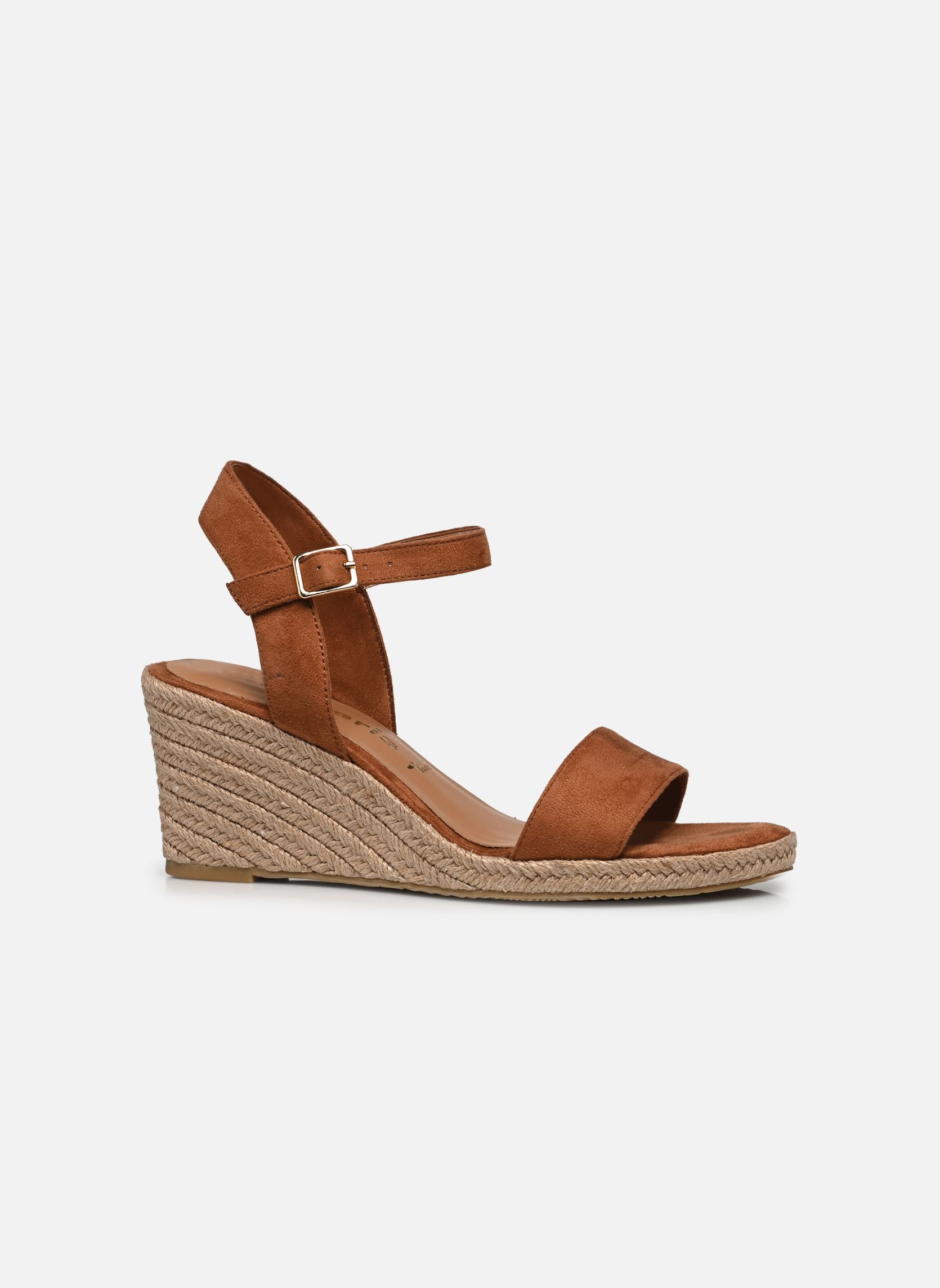 Sandali con zeppa e plateau 28300-42 donna marrone Tamaris Sandali con zeppa e plateau 28300-42 donna marrone COGNAC