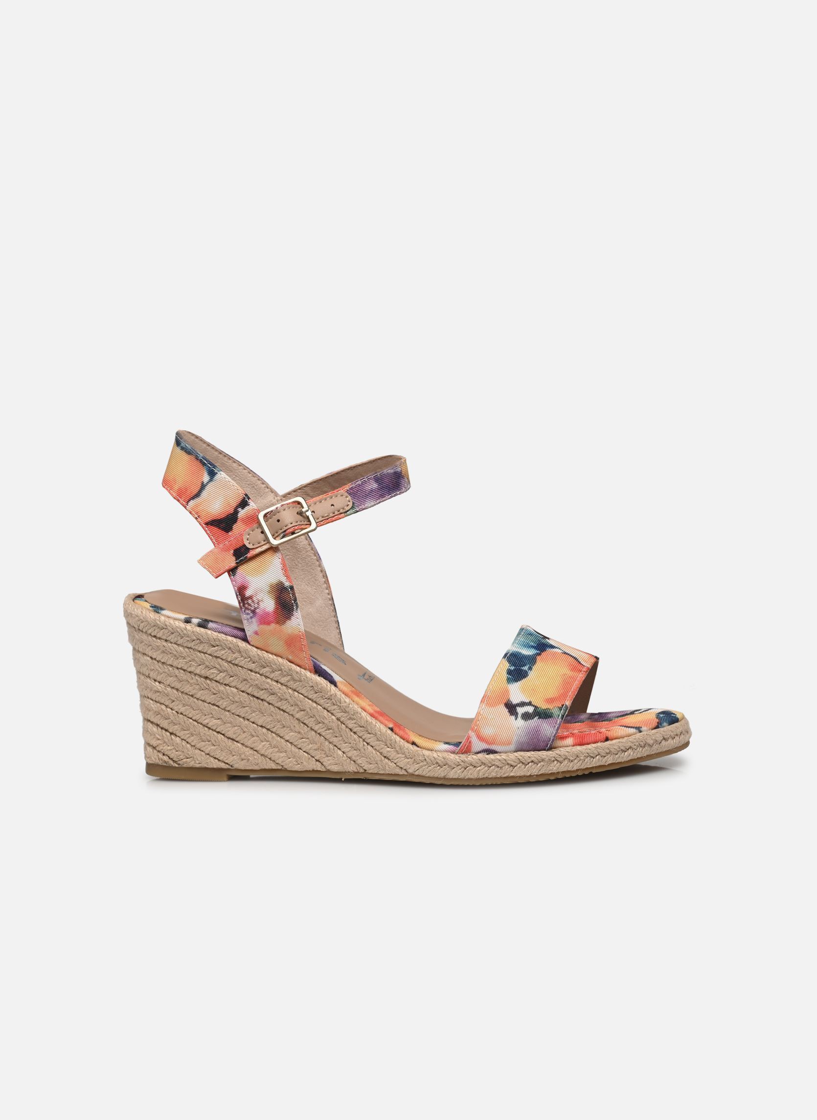 Keil- und Plateausandalen 28300-42 damen orange Tamaris Keil- und Plateausandalen 28300-42 damen orange ORANGE COMB