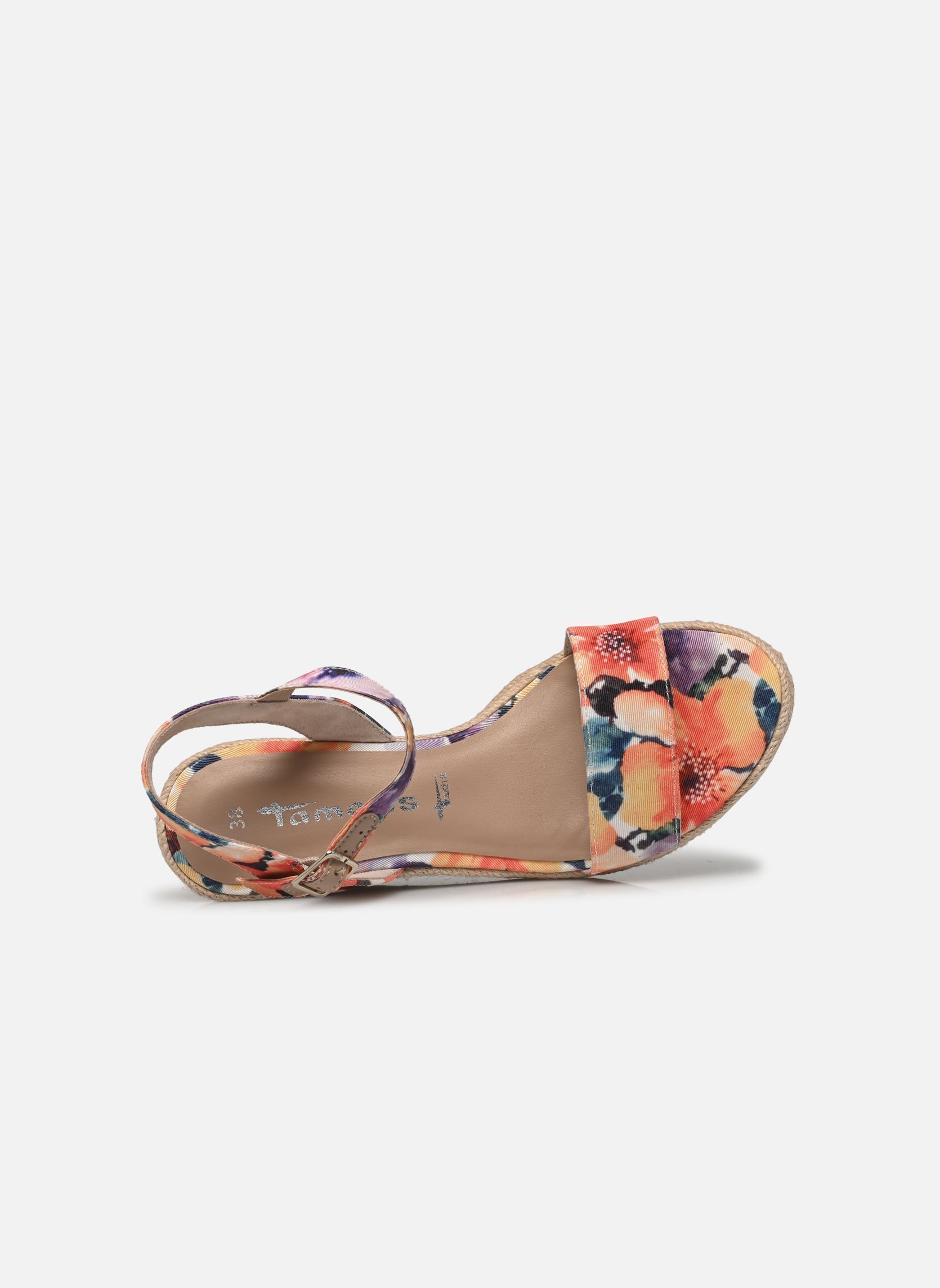 Keil- und Plateausandalen 28300-42 damen orange Tamaris Keil- und Plateausandalen 28300-42 damen orange ORANGE COMB