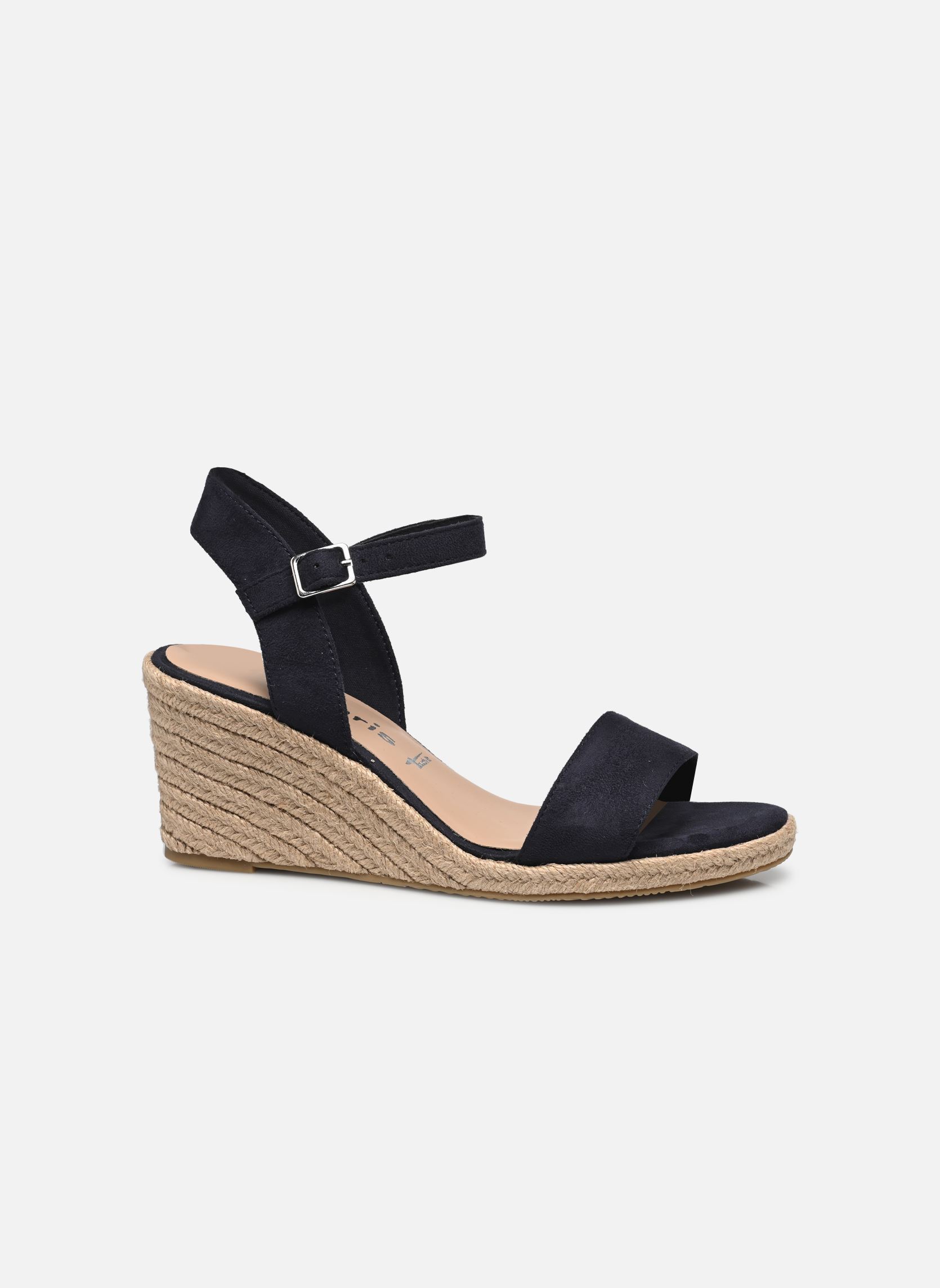 Sandales compensées et plateformes 28300-42 femme bleu Tamaris Sandales compensées et plateformes 28300-42 femme bleu NAVY