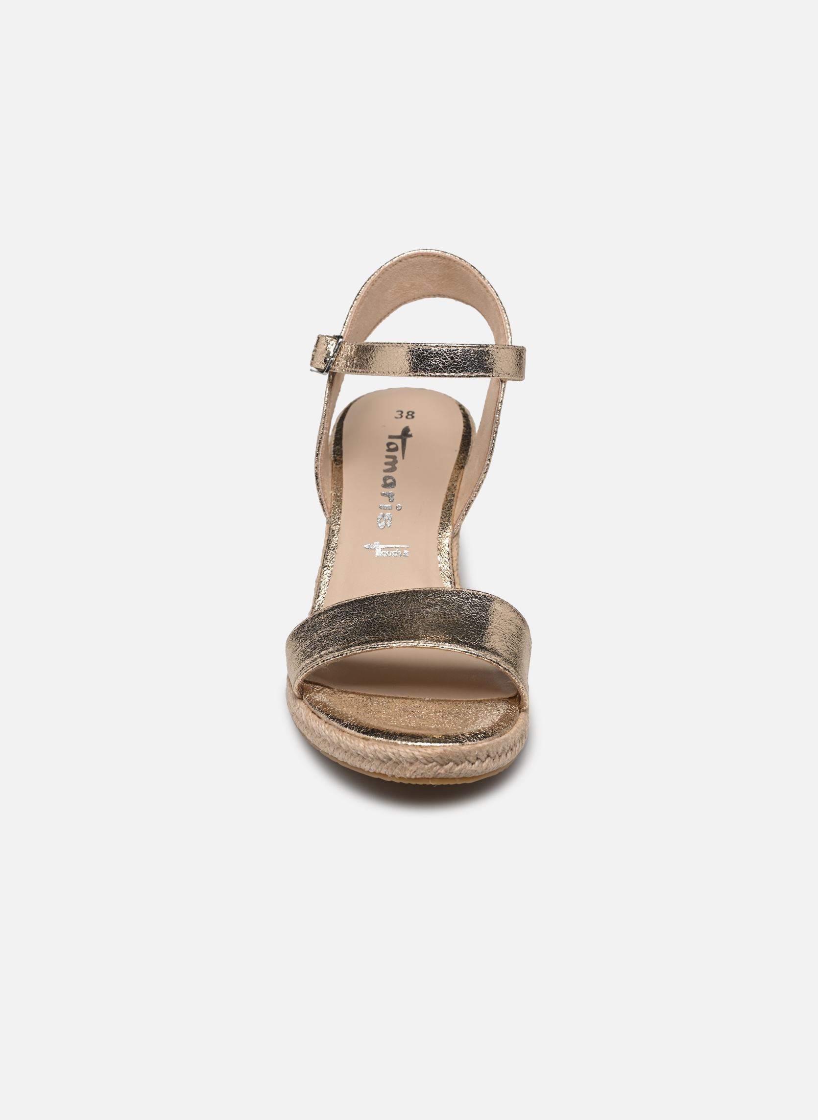 Sandali con zeppa e plateau 28300-42 donna oro e bronzo Tamaris Sandali con zeppa e plateau 28300-42 donna oro e bronzo LIGHT GOLD