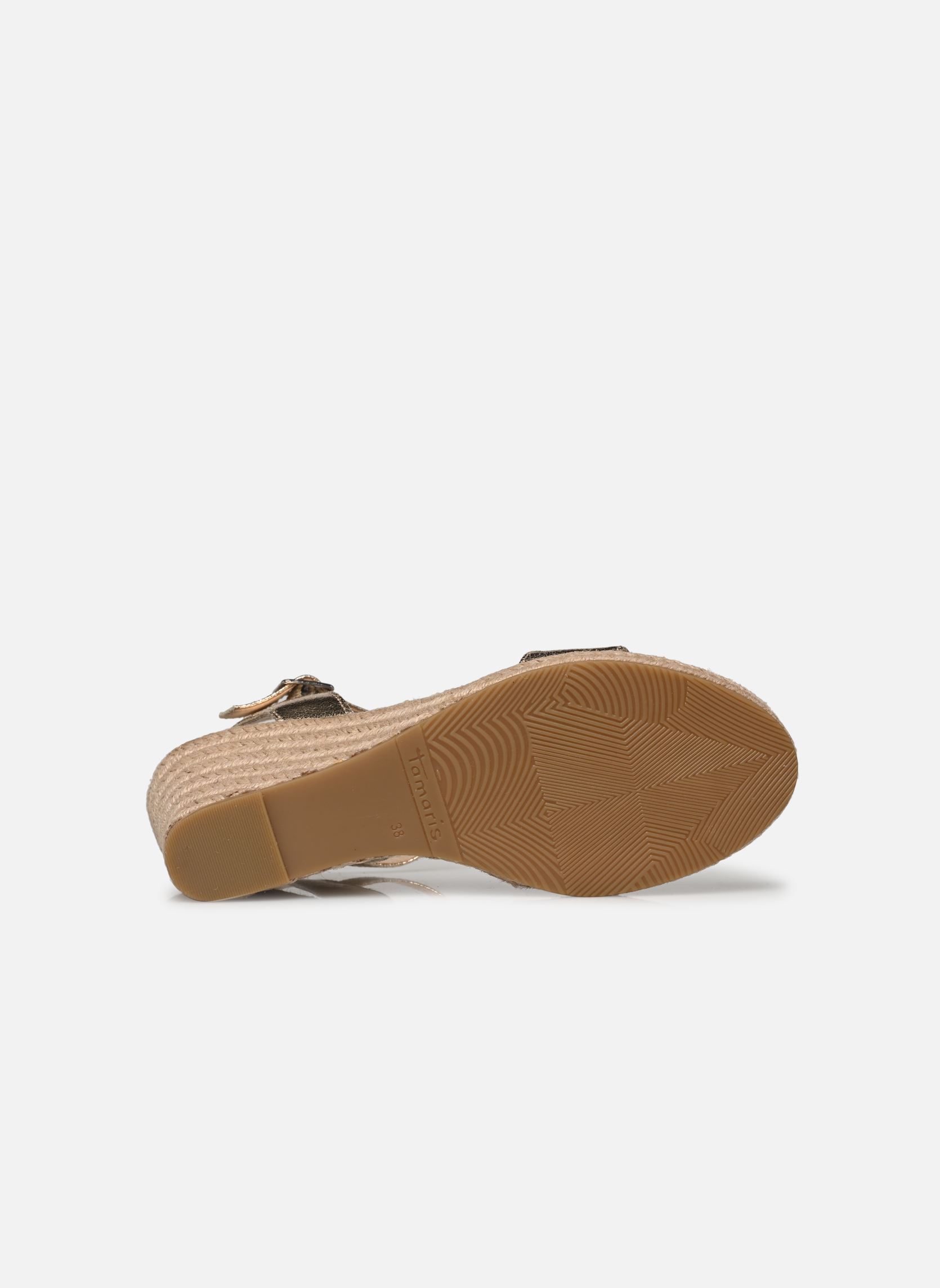 Sandali con zeppa e plateau 28300-42 donna oro e bronzo Tamaris Sandali con zeppa e plateau 28300-42 donna oro e bronzo LIGHT GOLD