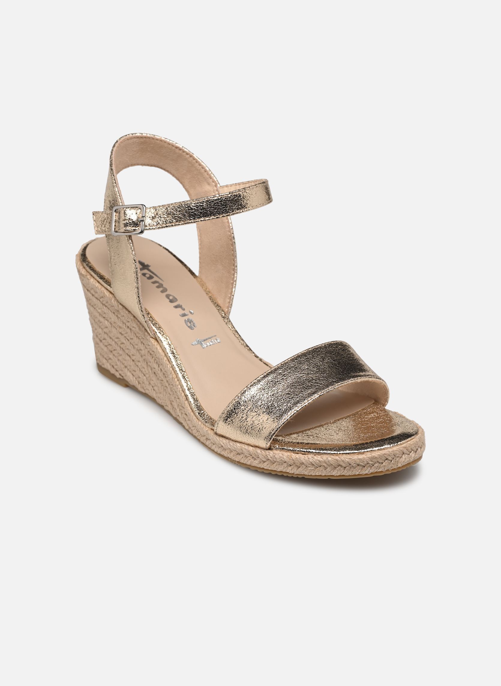Sandali con zeppa e plateau 28300-42 donna oro e bronzo Tamaris Sandali con zeppa e plateau 28300-42 donna oro e bronzo LIGHT GOLD