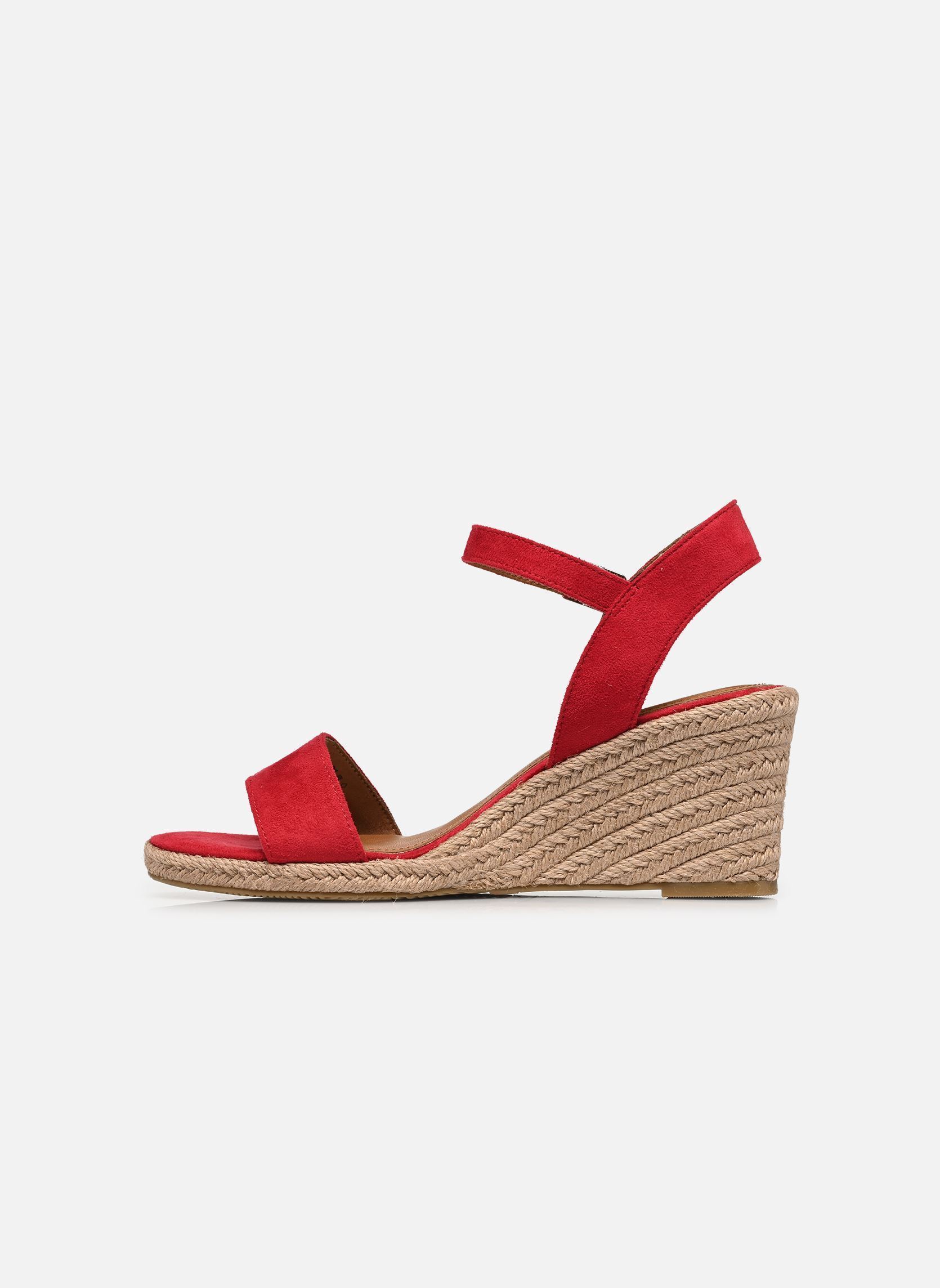 Keil- und Plateausandalen 28300-42 damen rot Tamaris Keil- und Plateausandalen 28300-42 damen rot CHERRY