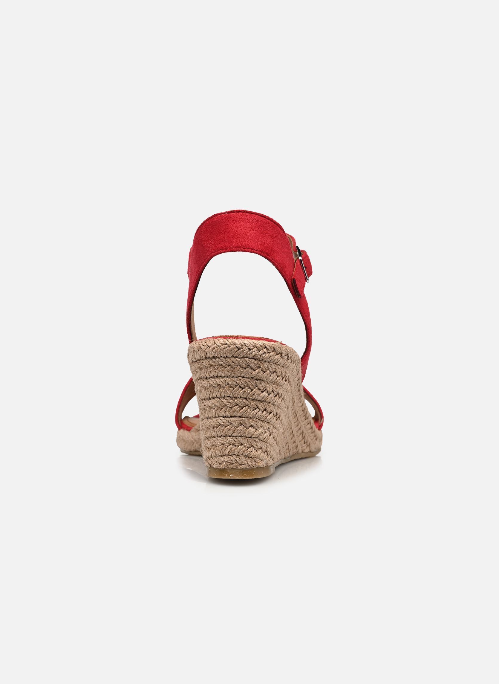 Keil- und Plateausandalen 28300-42 damen rot Tamaris Keil- und Plateausandalen 28300-42 damen rot CHERRY