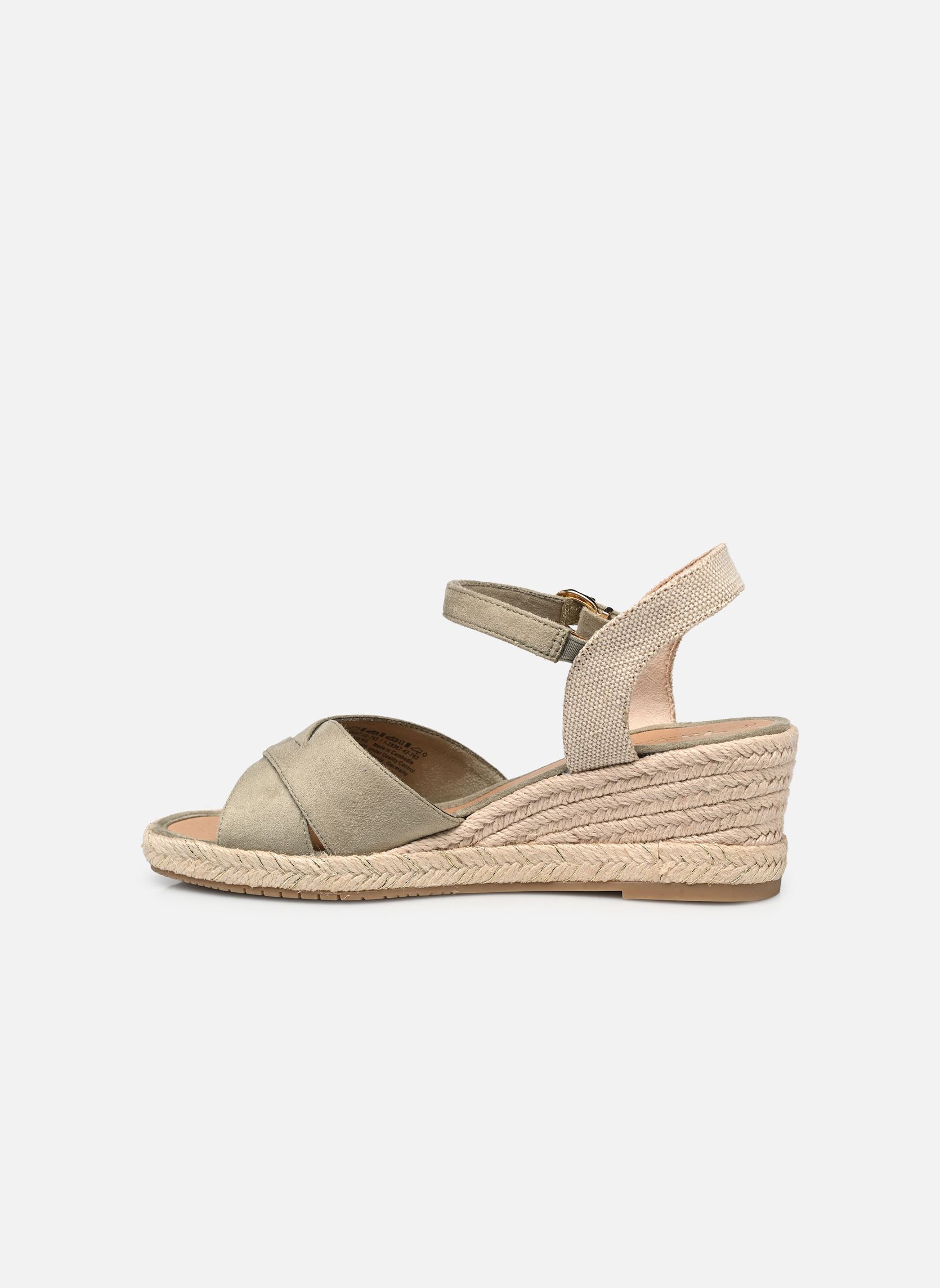 Sandalias y plataformas de cuña 28367-42 mujer verde Tamaris Sandalias y plataformas de cuña 28367-42 mujer verde Pistacchio
