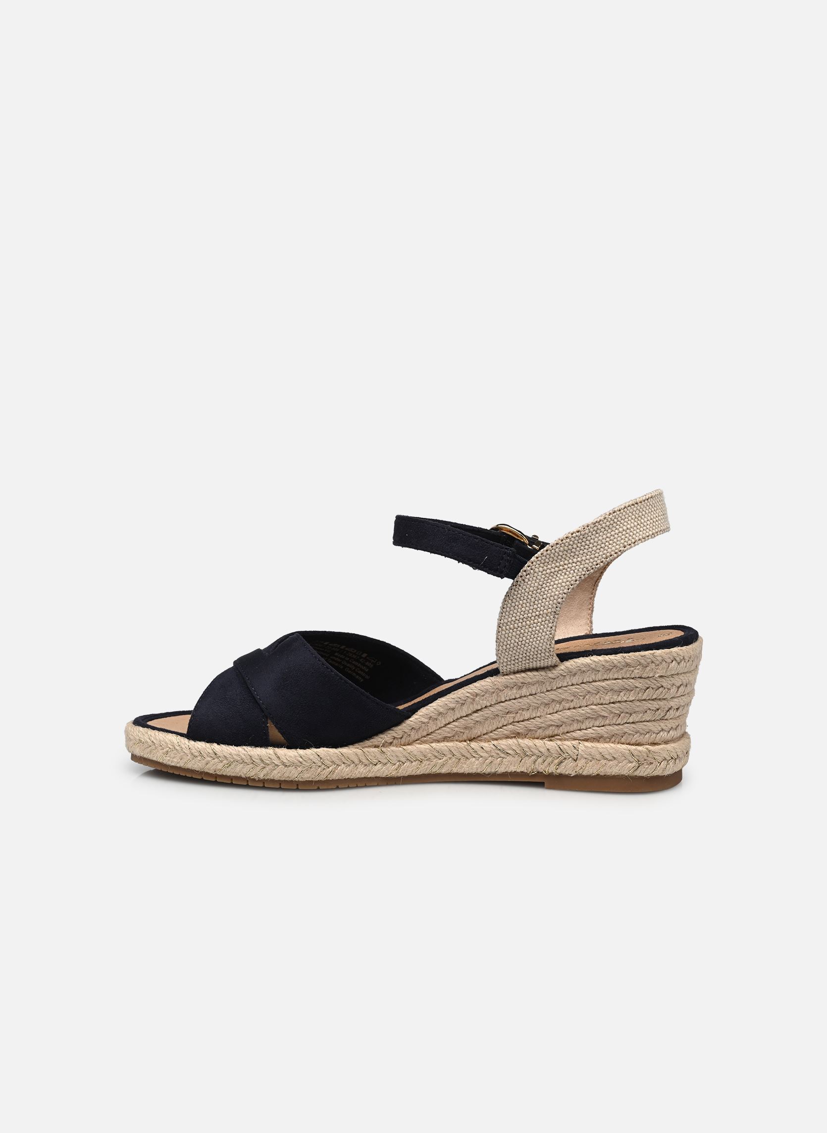 Sandali con zeppa e plateau 28367-42 donna blu Tamaris Sandali con zeppa e plateau 28367-42 donna blu Navy