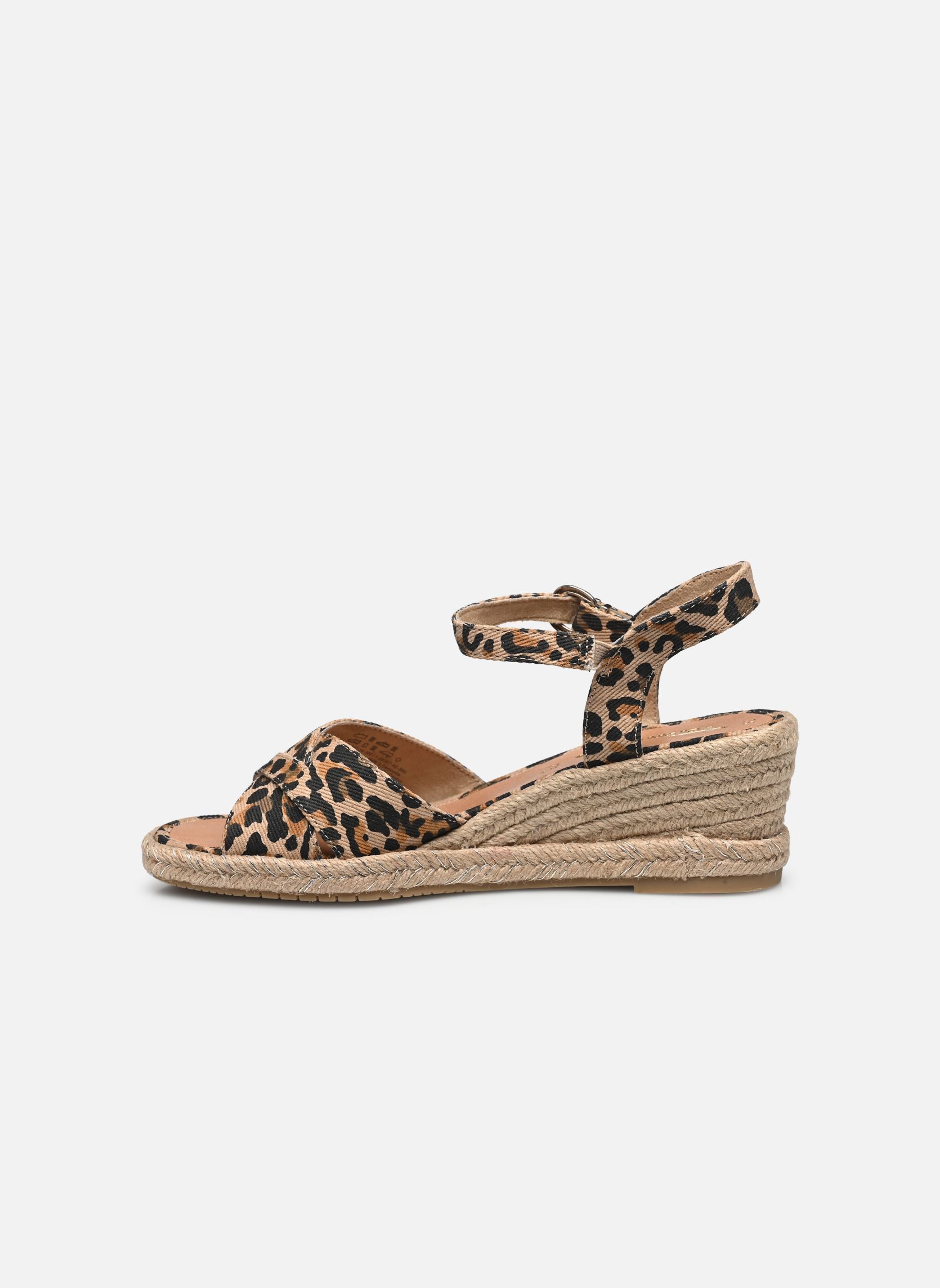 Sandales compensées et plateformes 28367-42 femme marron Tamaris Sandales compensées et plateformes 28367-42 femme marron LEOPARD