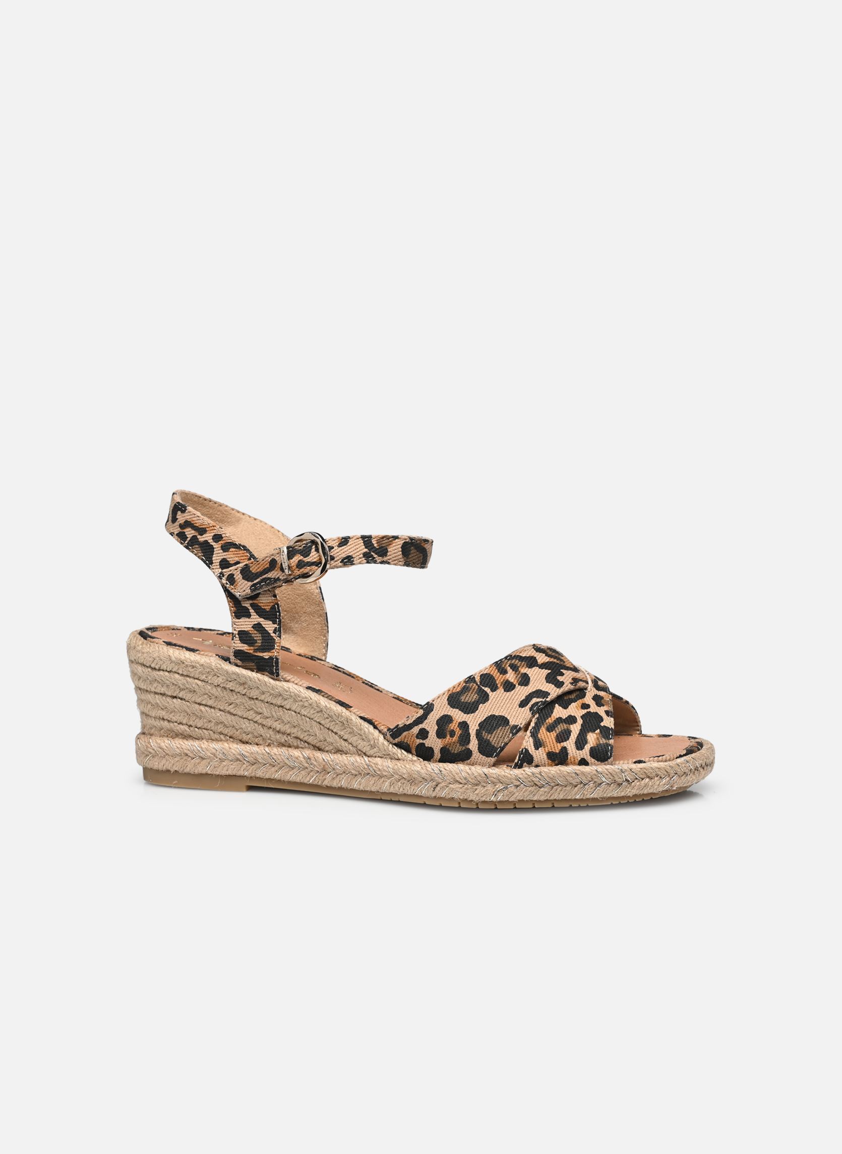 Sandales compensées et plateformes 28367-42 femme marron Tamaris Sandales compensées et plateformes 28367-42 femme marron LEOPARD