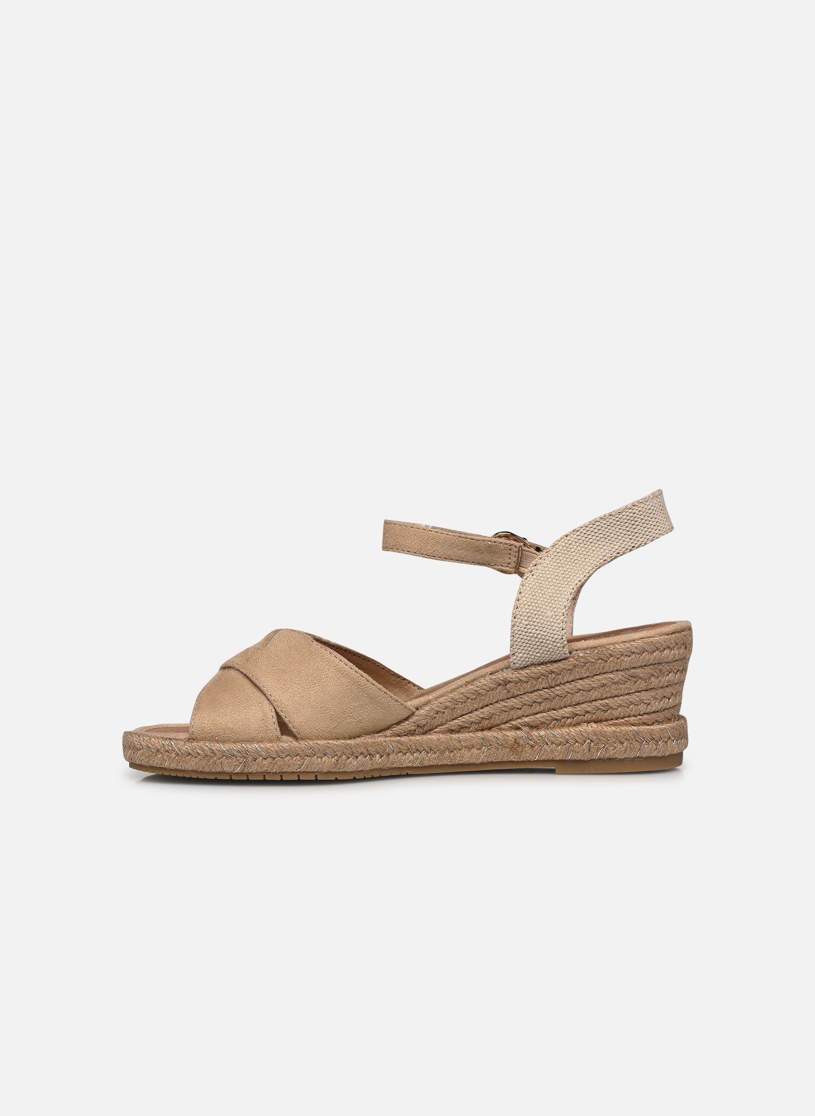 Sandales compensées et plateformes 28367-42 femme marron Tamaris Sandales compensées et plateformes 28367-42 femme marron TAN