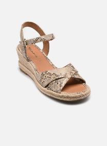 Sandales compensées et plateformes 28367-42 femme marron