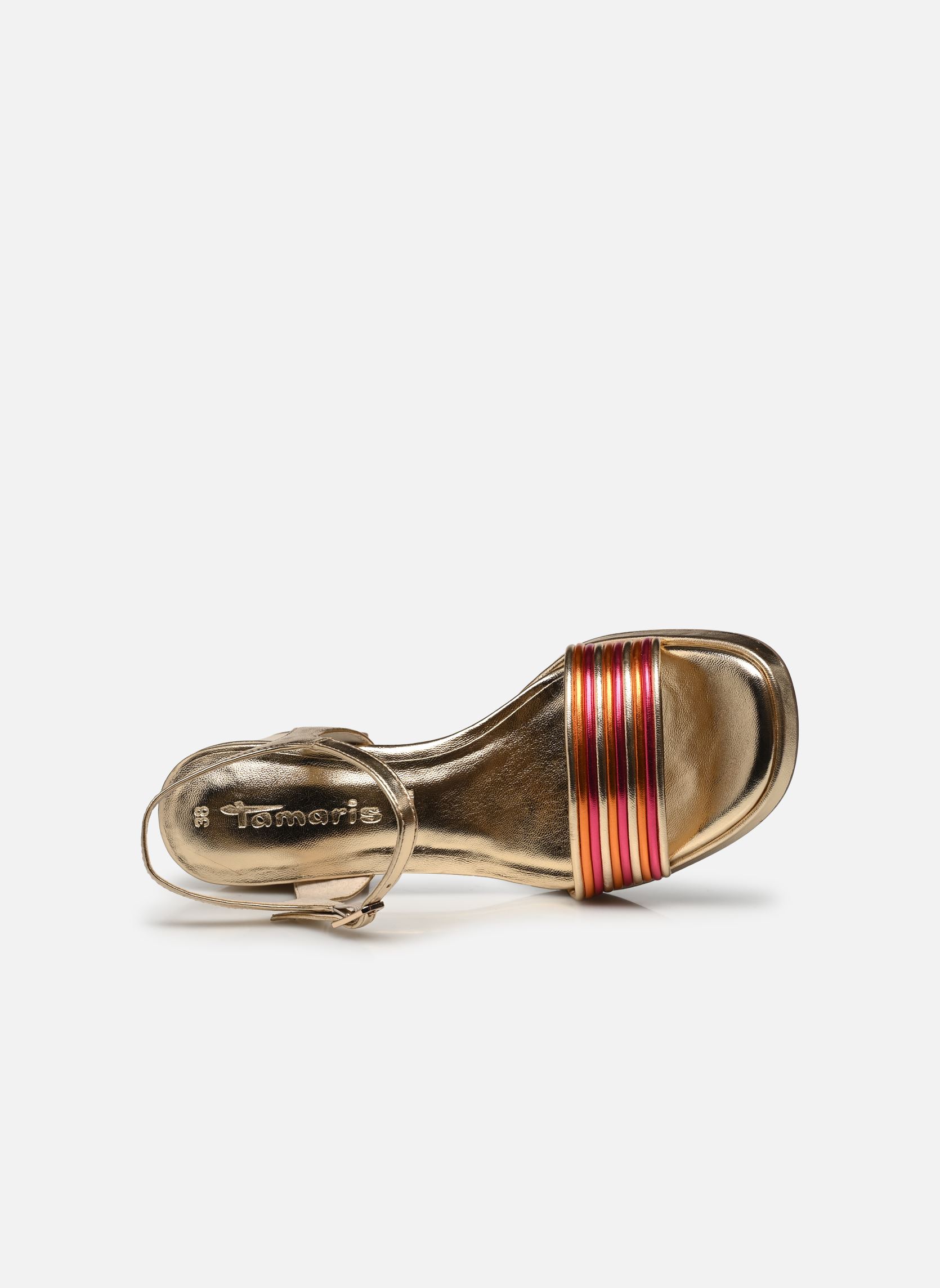 Sandales 28368-42 femme or et bronze Tamaris Sandales 28368-42 femme or et bronze GOLD COMB