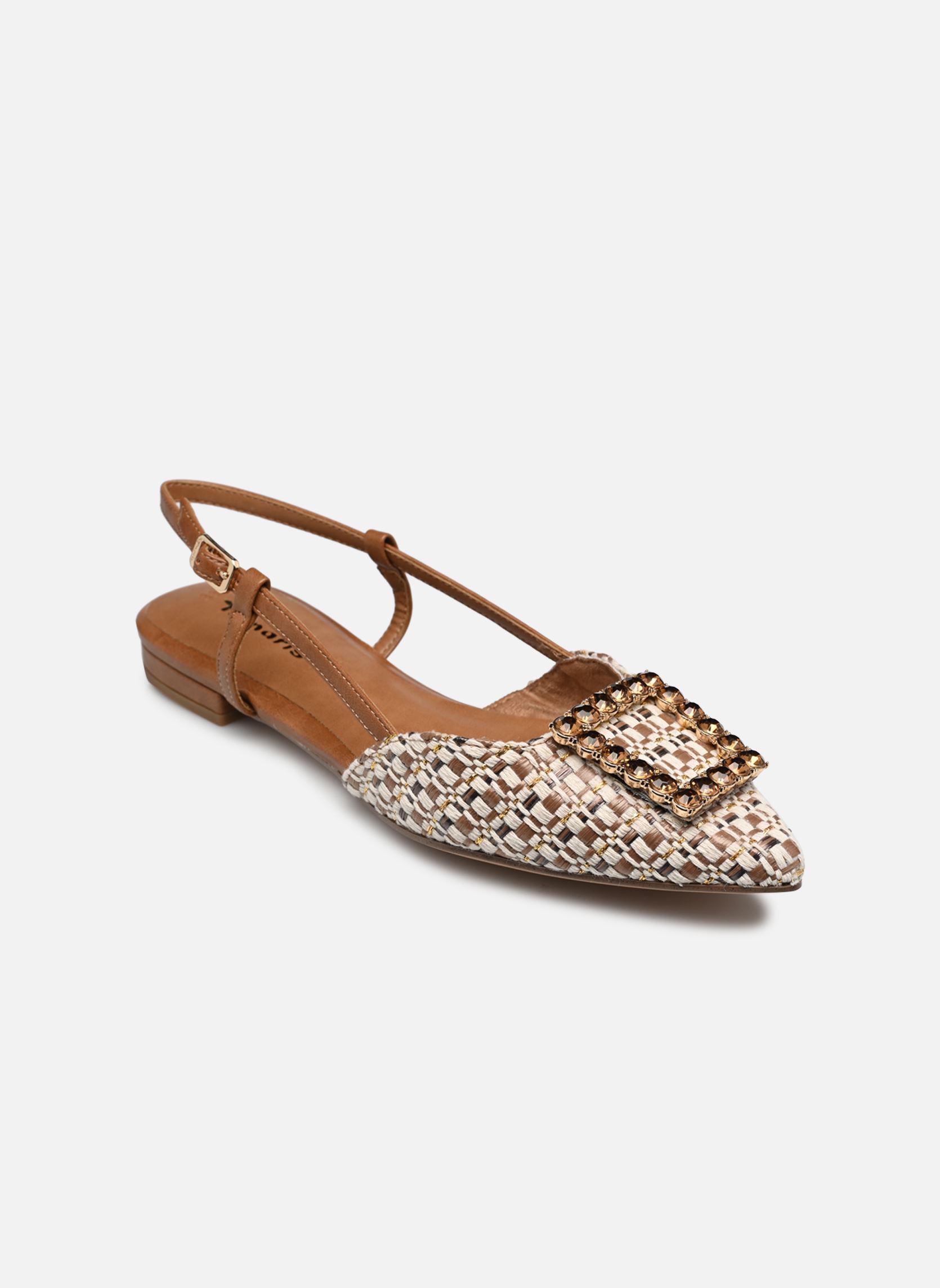 Slingback pumps 29403-42 dames beige Tamaris Slingback pumps 29403-42 dames beige NATURE COMB