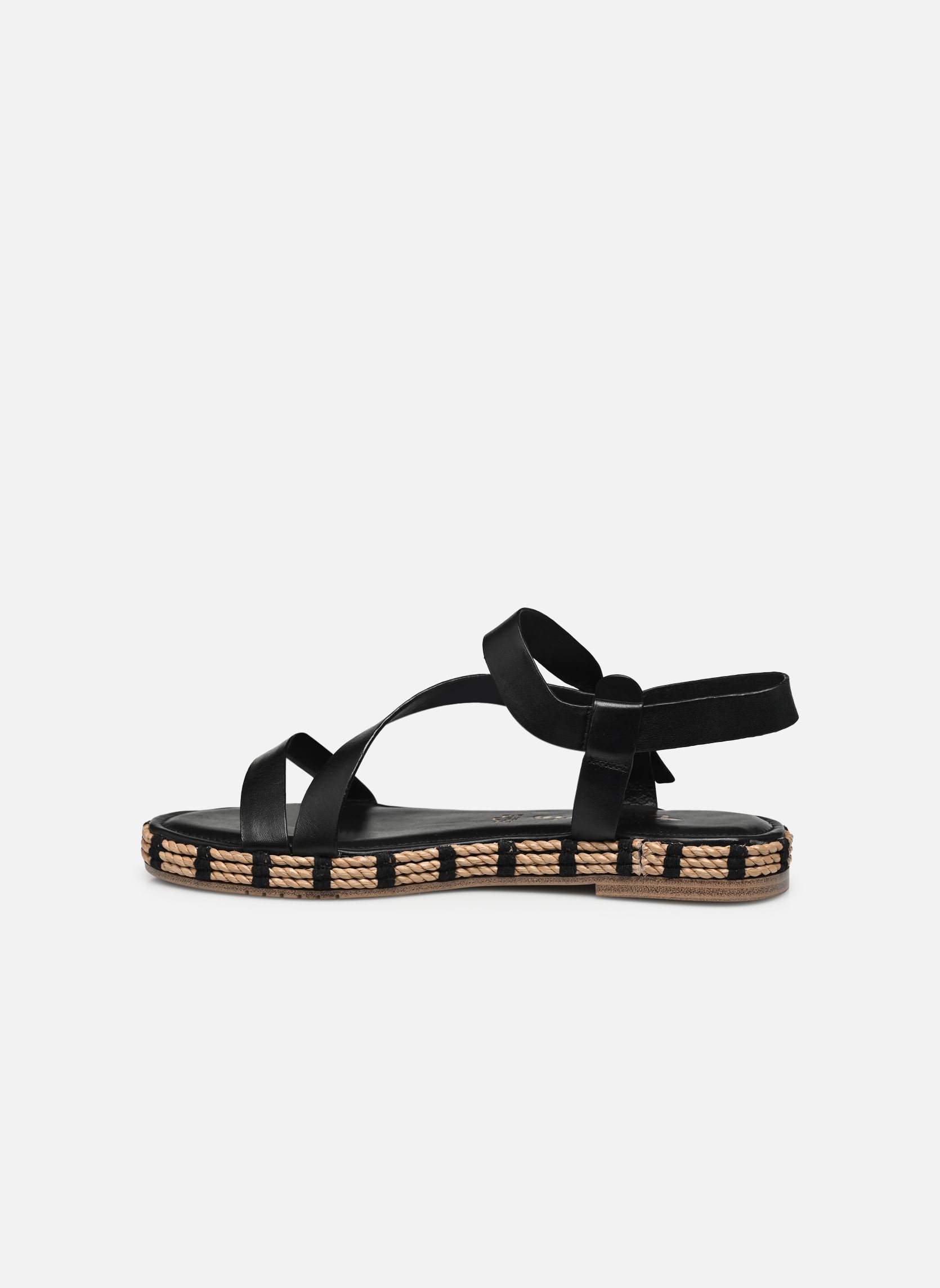 Sandales plates 28131-42 femme noir Tamaris Sandales plates 28131-42 femme noir BLACK