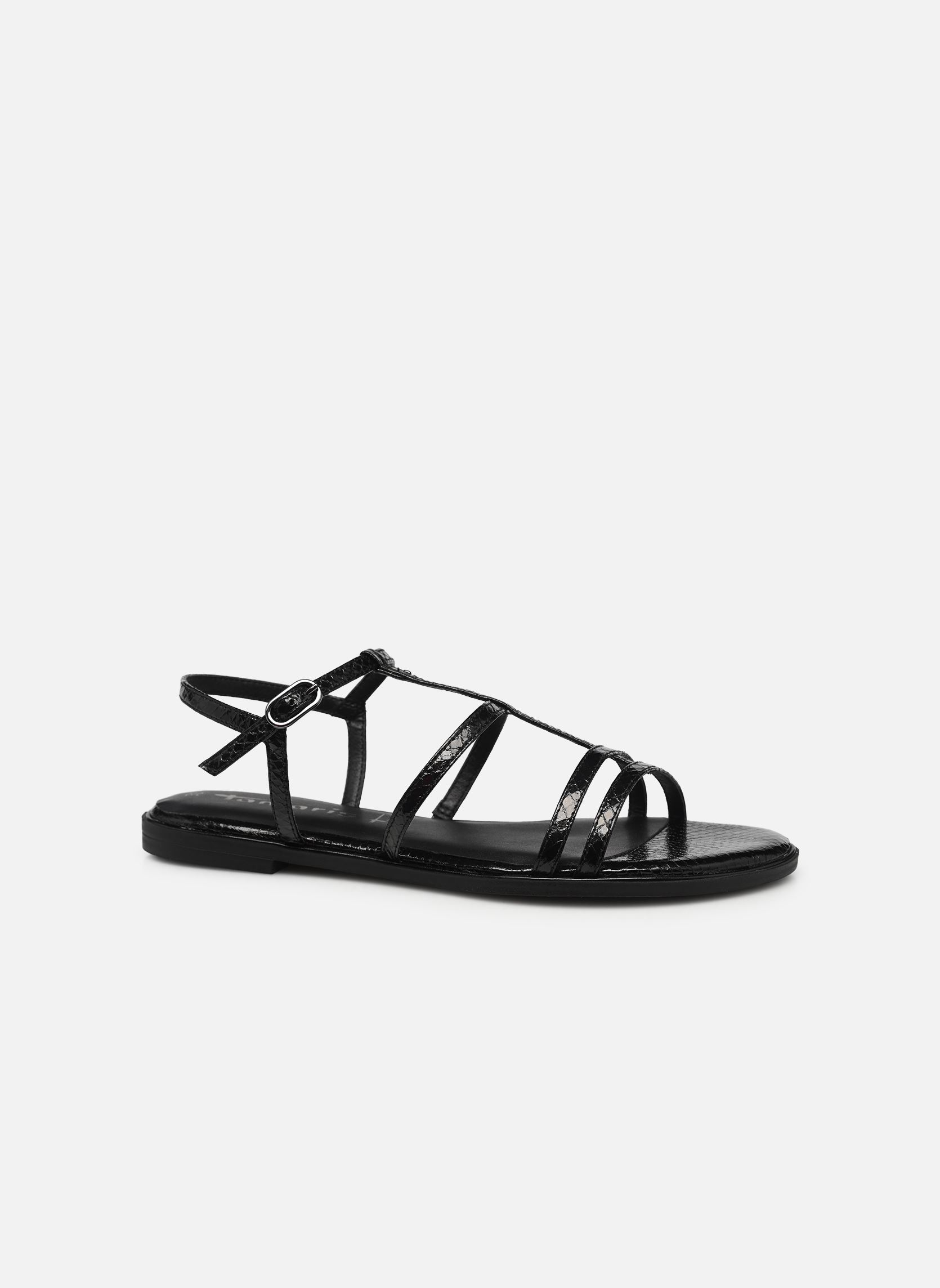 Sandales plates 28158-42 femme noir Tamaris Sandales plates 28158-42 femme noir BLACK