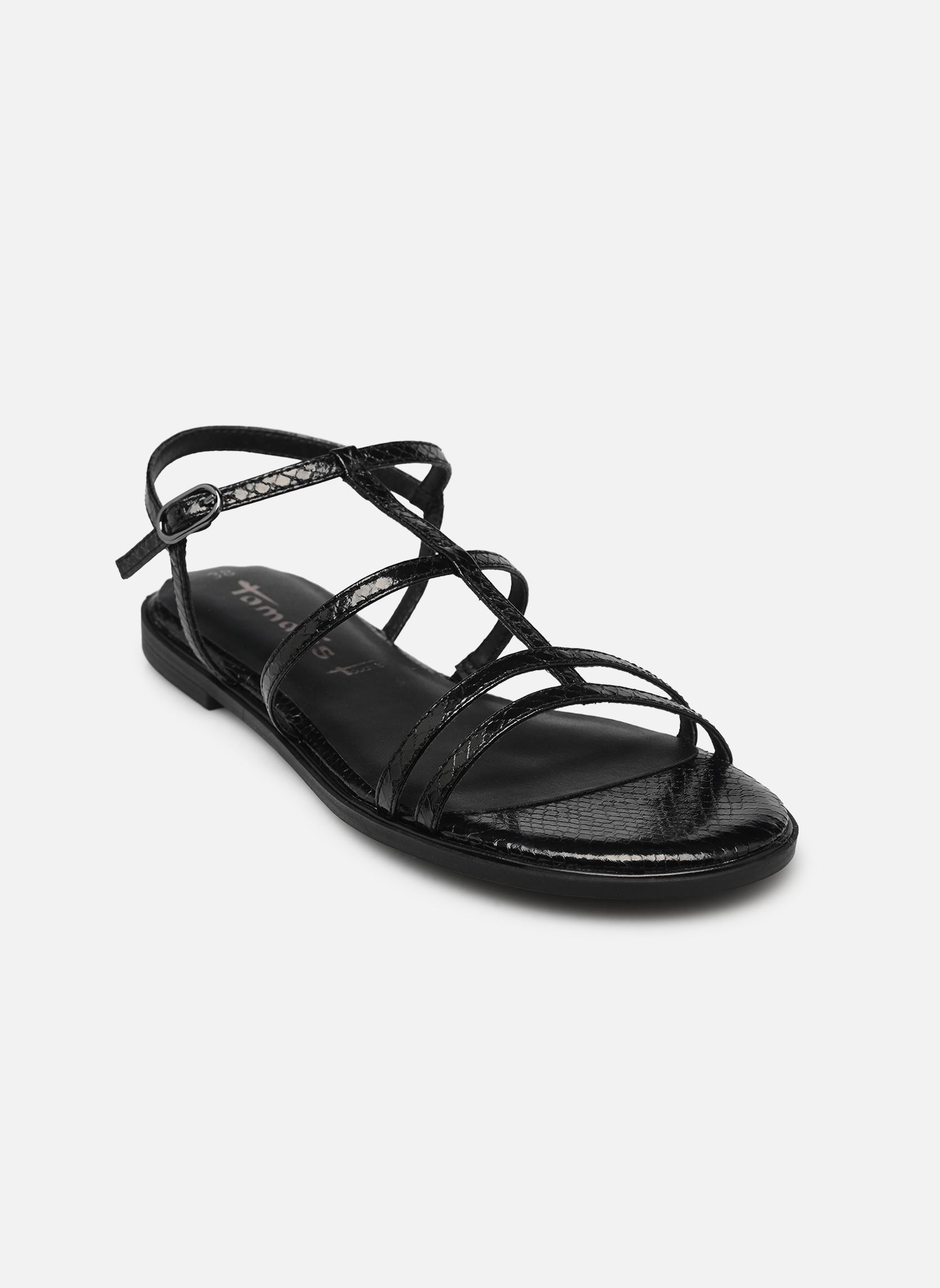 Sandales plates 28158-42 femme noir Tamaris Sandales plates 28158-42 femme noir BLACK