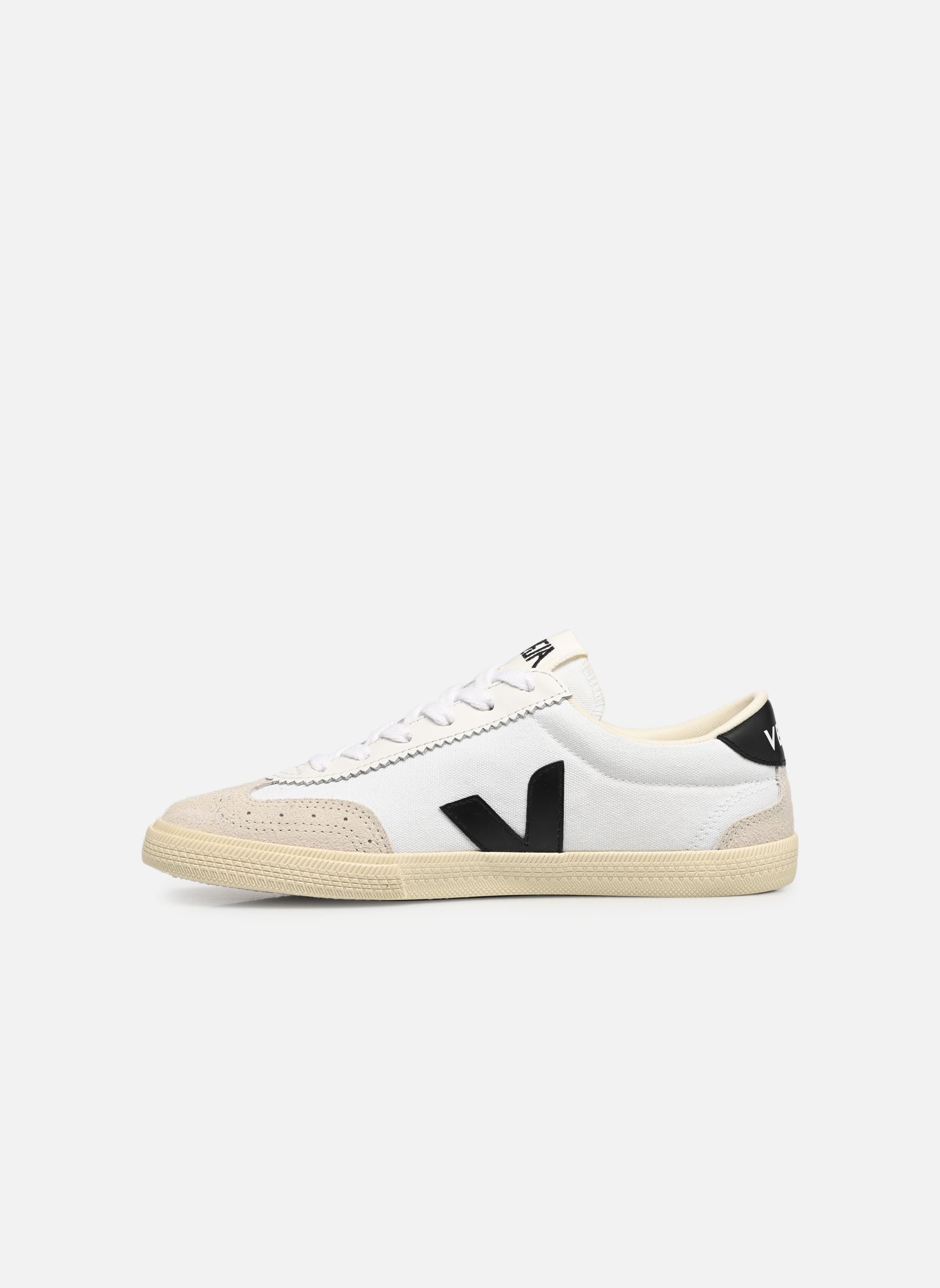 Niedrige Sneaker VOLLEY CANVAS weiß Veja Niedrige Sneaker VOLLEY CANVAS weiß WHITE BLACK