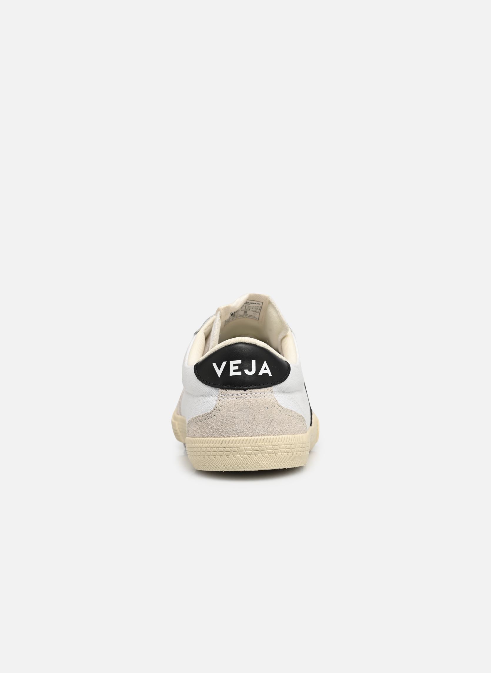 Niedrige Sneaker VOLLEY CANVAS weiß Veja Niedrige Sneaker VOLLEY CANVAS weiß WHITE BLACK