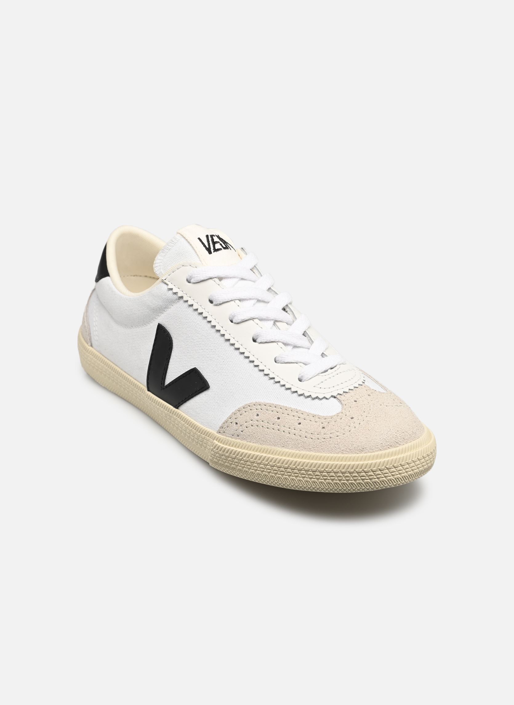 Niedrige Sneaker VOLLEY CANVAS weiß Veja Niedrige Sneaker VOLLEY CANVAS weiß WHITE BLACK