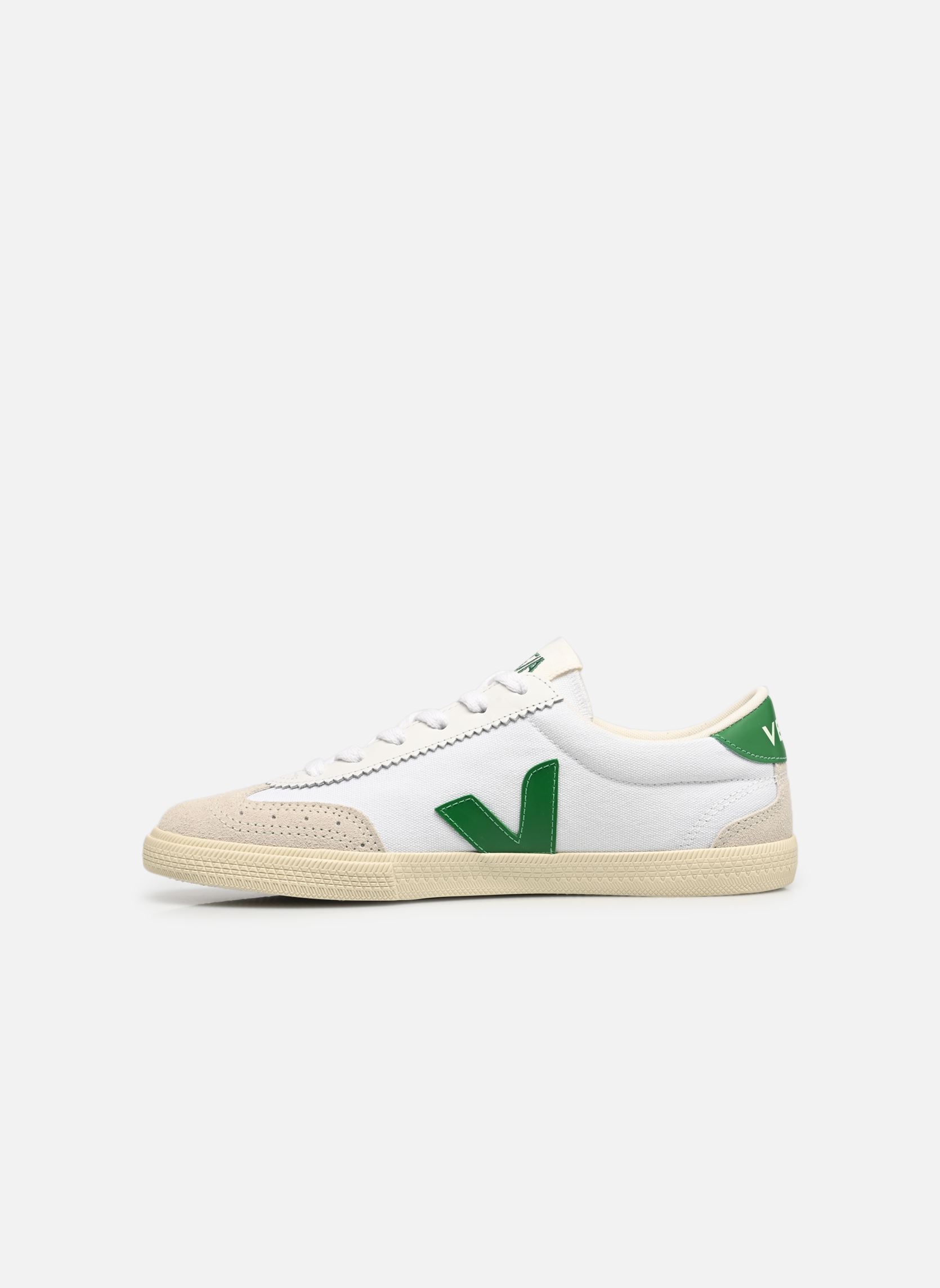 Niedrige Sneaker VOLLEY CANVAS weiß Veja Niedrige Sneaker VOLLEY CANVAS weiß WHITE EMERAUDE
