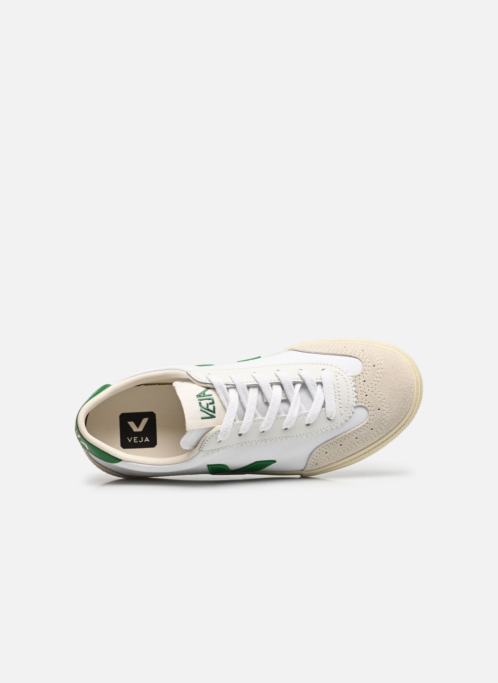 Niedrige Sneaker VOLLEY CANVAS weiß Veja Niedrige Sneaker VOLLEY CANVAS weiß WHITE EMERAUDE