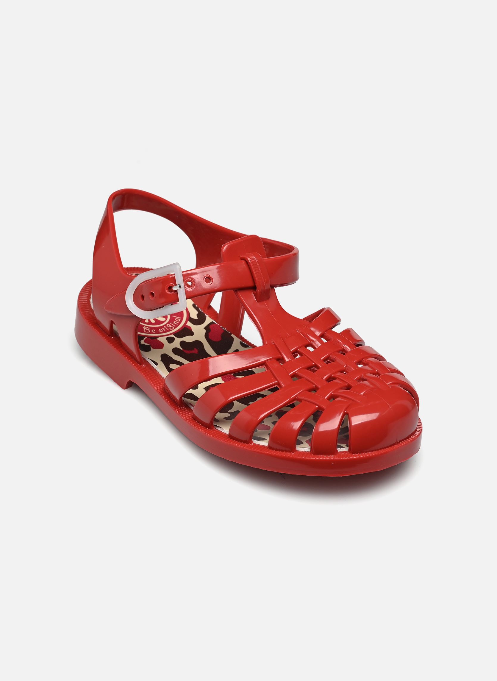 Sandales Sunleo rouge Méduse Sandales Sunleo rouge GRENAT