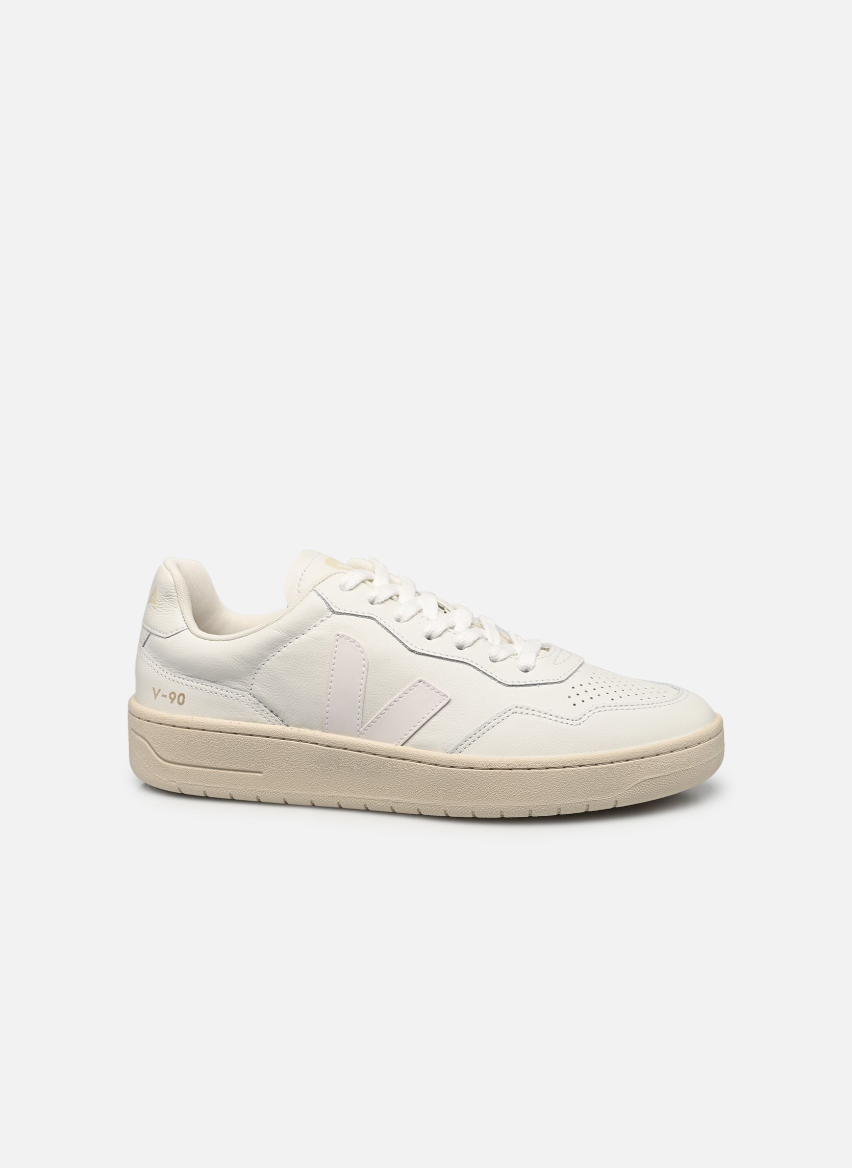 Sneaker V-90 O.T. LEATHER M herren weiß Veja Sneaker V-90 O.T. LEATHER M herren weiß EXTRA-WHITE