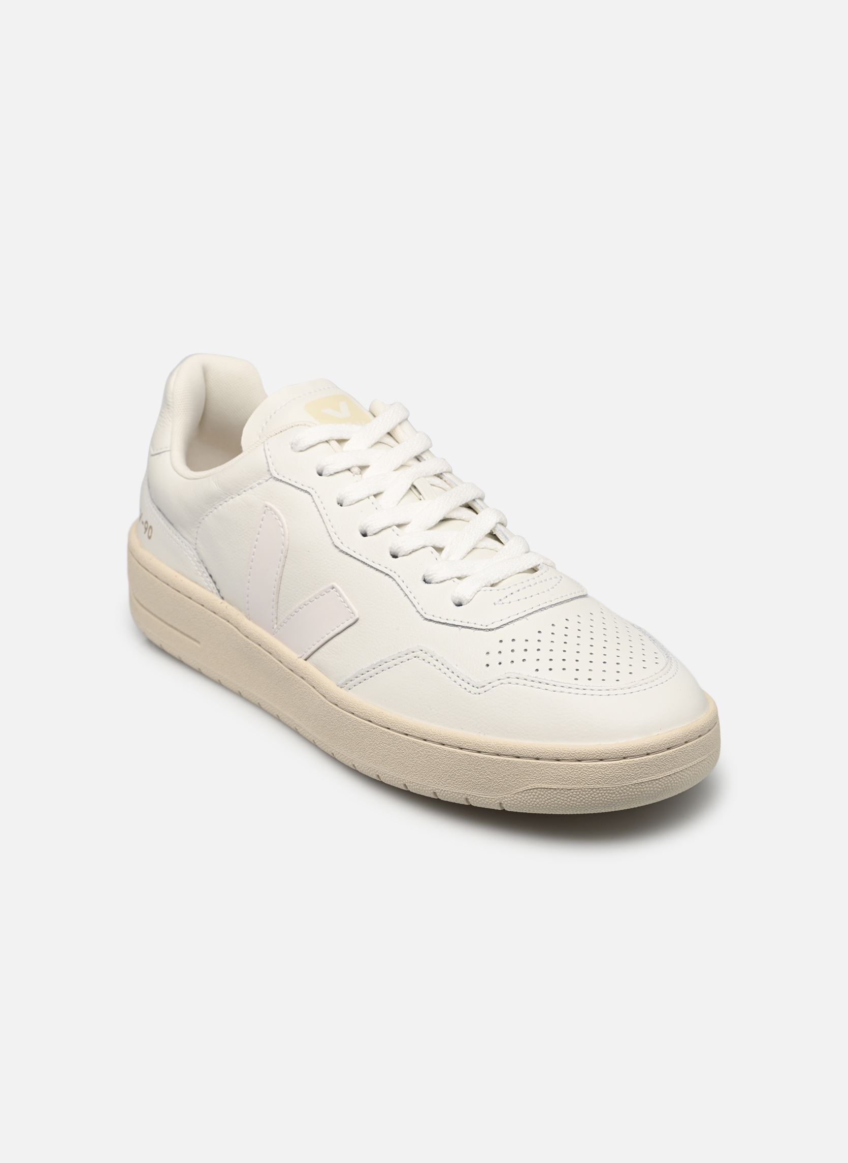 Sneaker V-90 O.T. LEATHER M herren weiß Veja Sneaker V-90 O.T. LEATHER M herren weiß EXTRA-WHITE