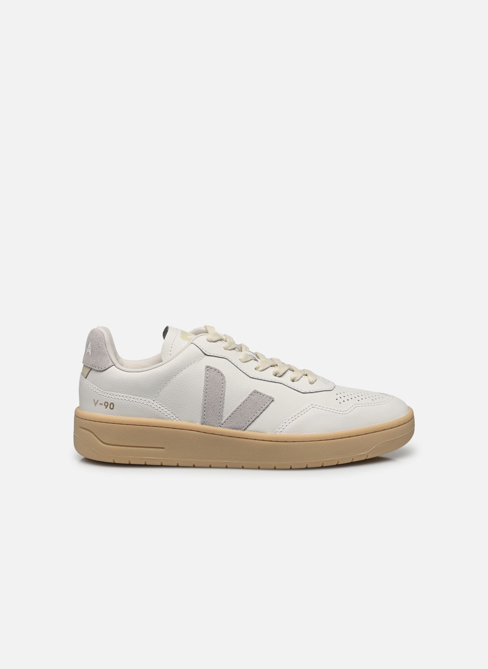 Zapatillas V-90 O.T. LEATHER M hombre gris Veja Zapatillas V-90 O.T. LEATHER M hombre gris EXTRA-WHITE_LIGHT-GREY_NATURAL
