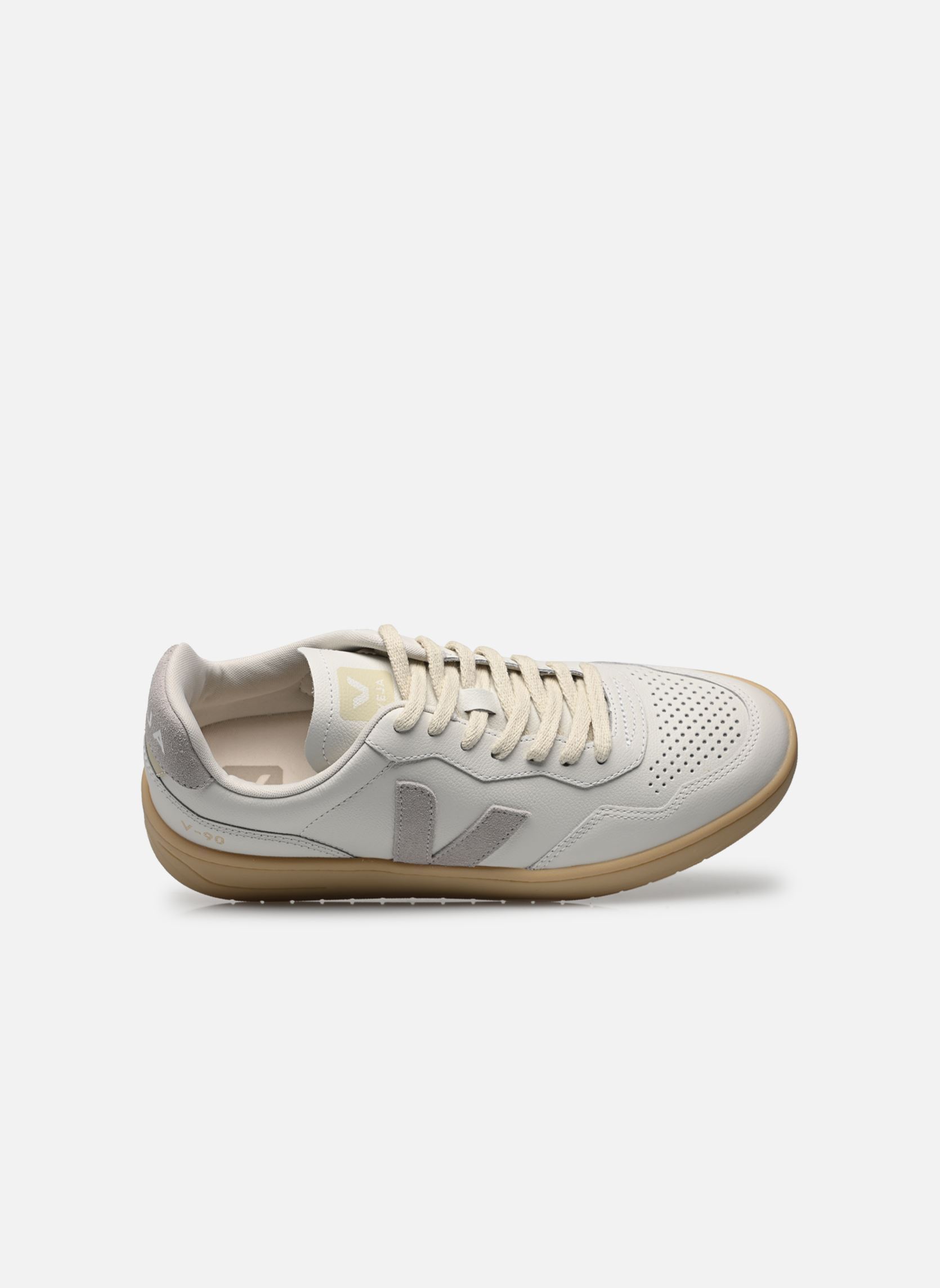 Zapatillas V-90 O.T. LEATHER M hombre gris Veja Zapatillas V-90 O.T. LEATHER M hombre gris EXTRA-WHITE_LIGHT-GREY_NATURAL