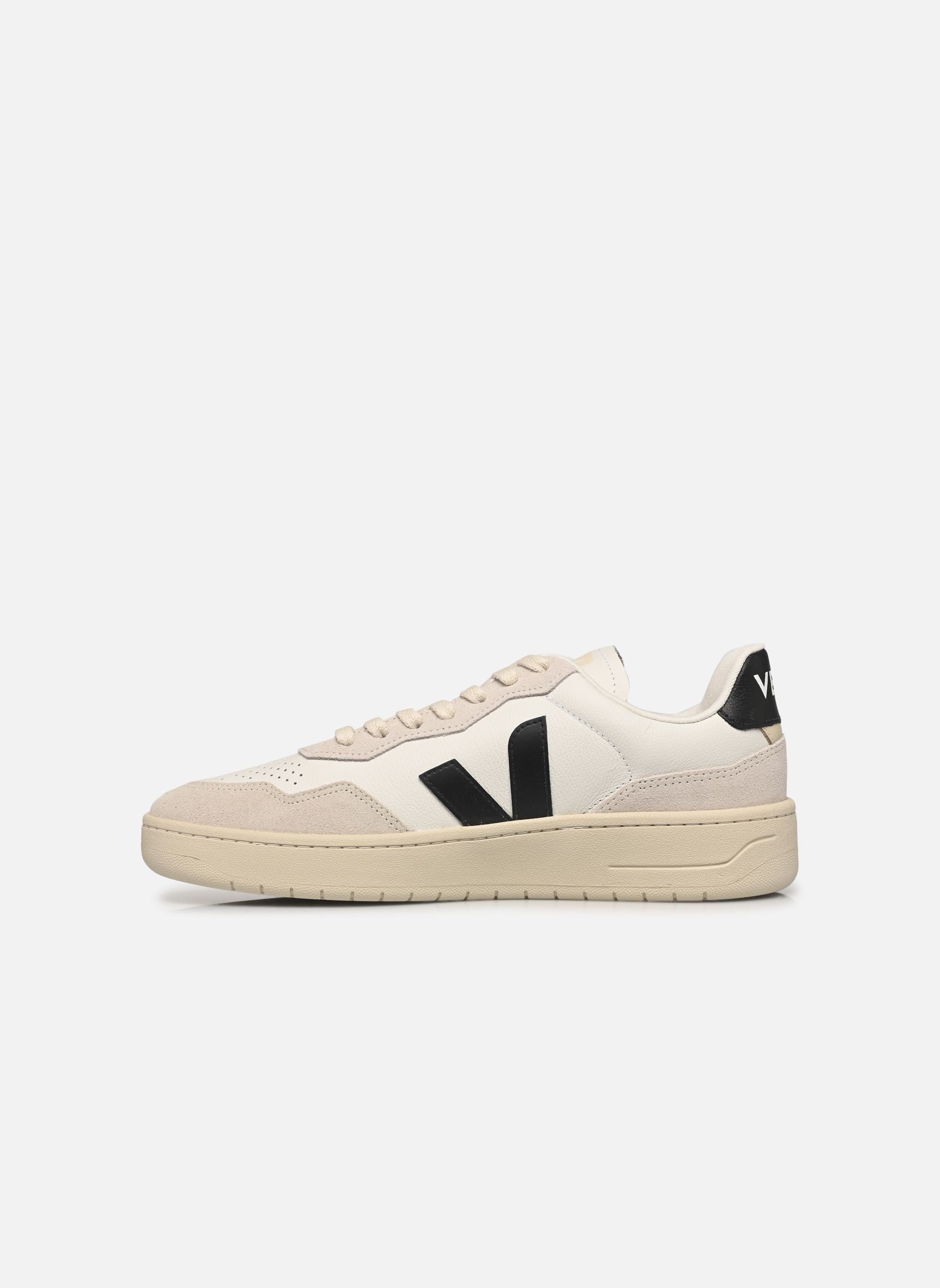 Sneaker V-90 O.T. LEATHER M herren weiß Veja Sneaker V-90 O.T. LEATHER M herren weiß WHITE_BLACK