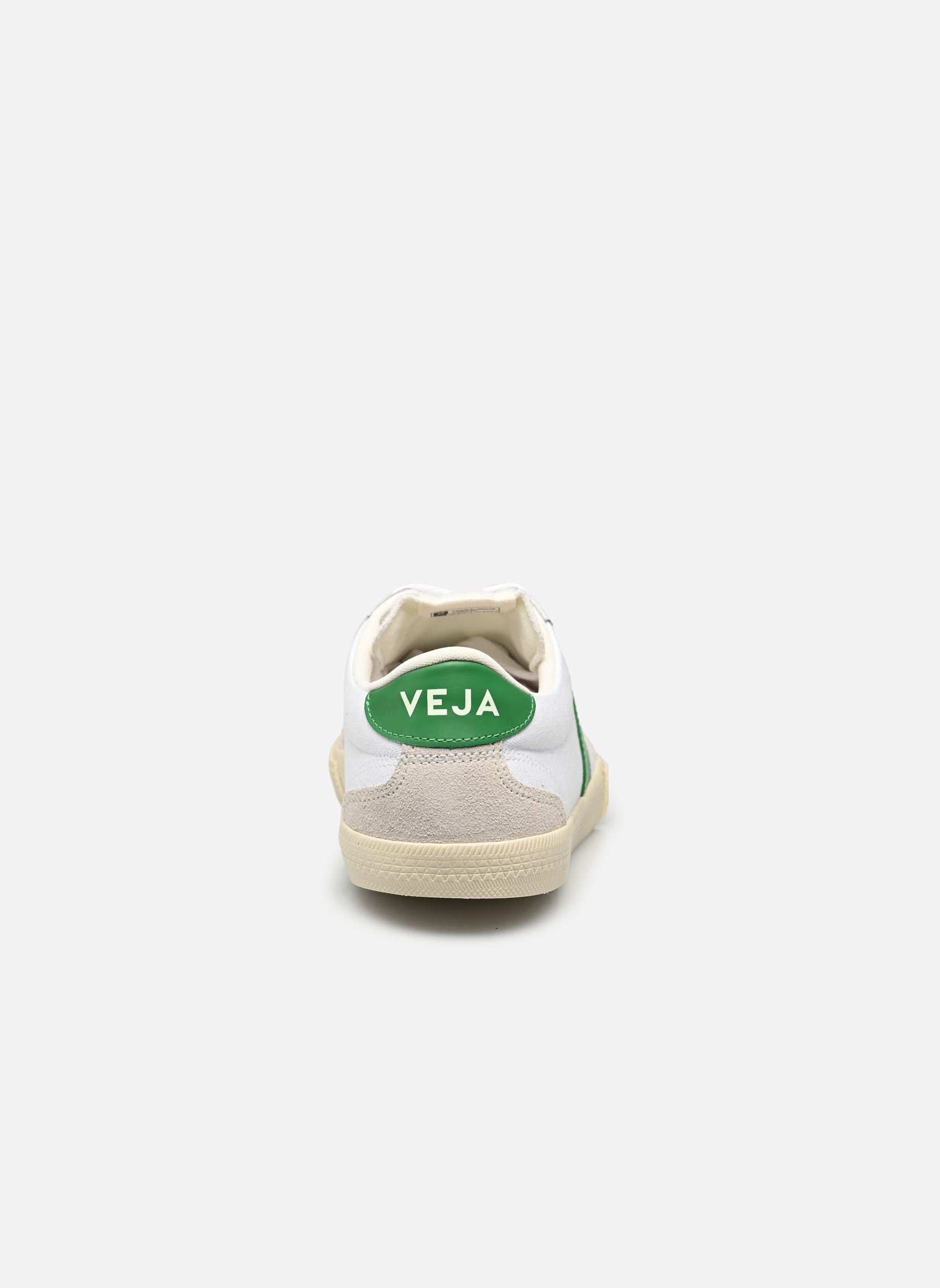 Baskets toile VOLLEY CANVAS M homme blanc Veja Baskets toile VOLLEY CANVAS M homme blanc WHITE EMERAUDE