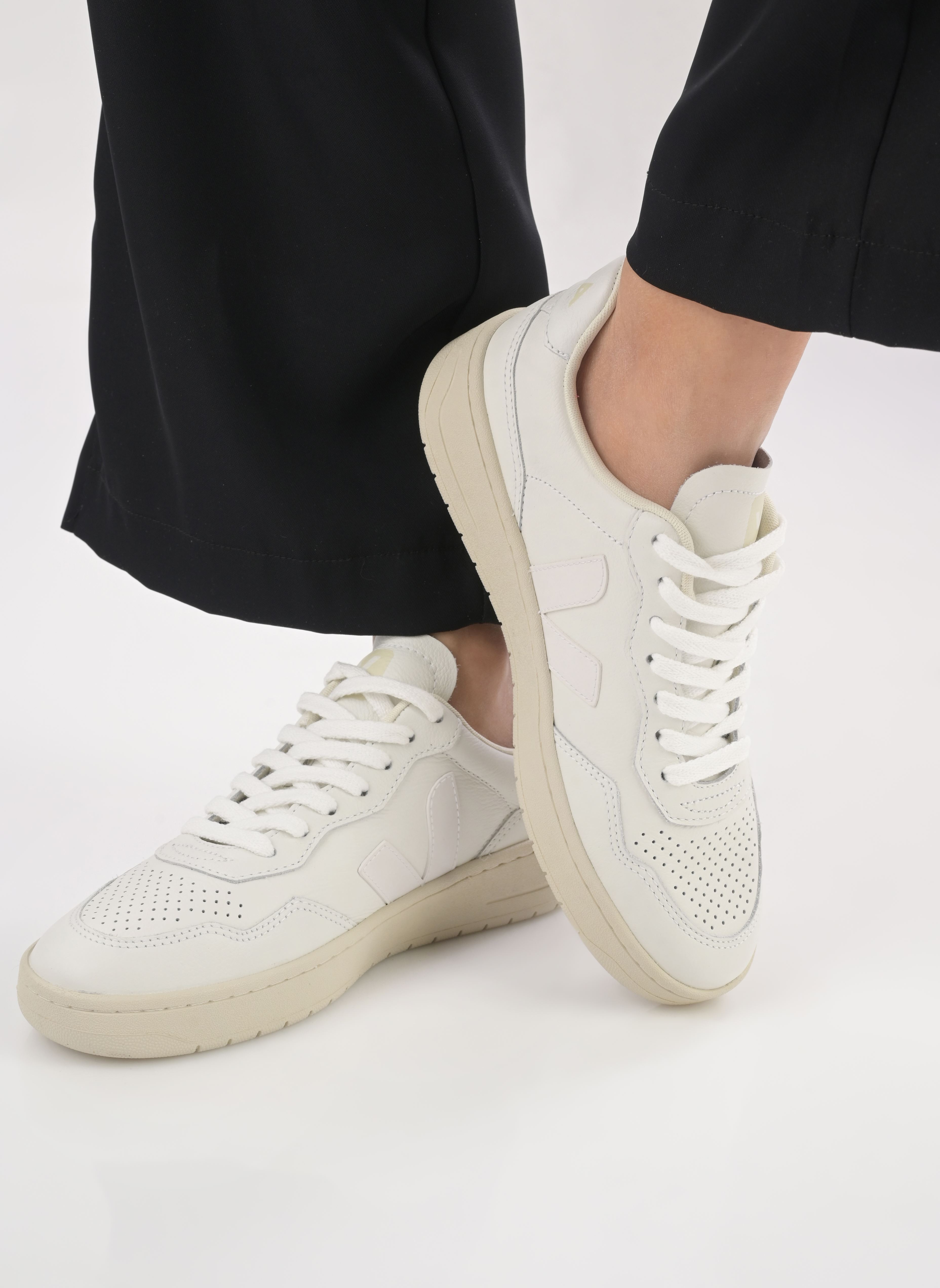 Sneaker V-90 O.T. LEATHER weiß Veja Sneaker V-90 O.T. LEATHER weiß EXTRA-WHITE