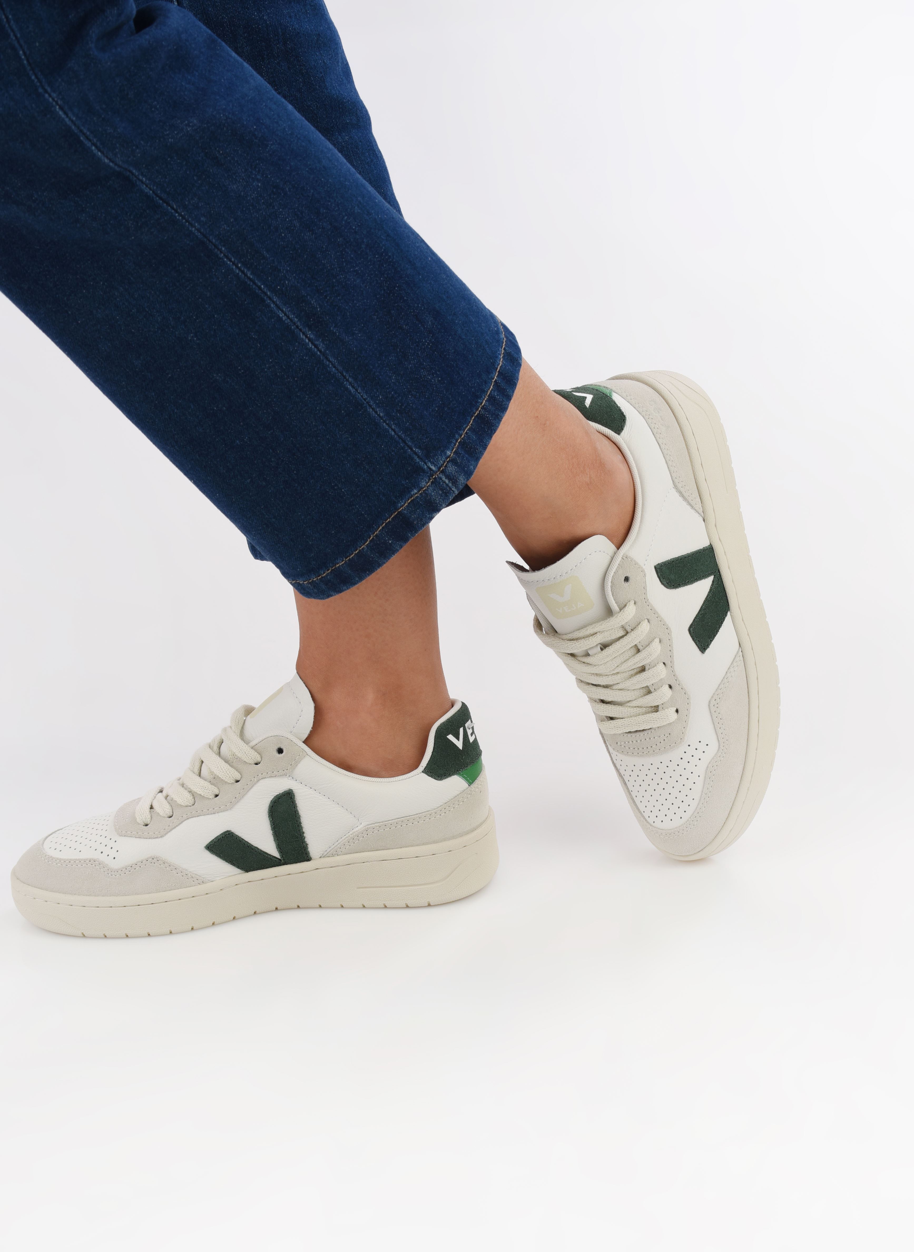 Sneaker V-90 O.T. LEATHER weiß Veja Sneaker V-90 O.T. LEATHER weiß EXTRA-WHITE CYPRUS