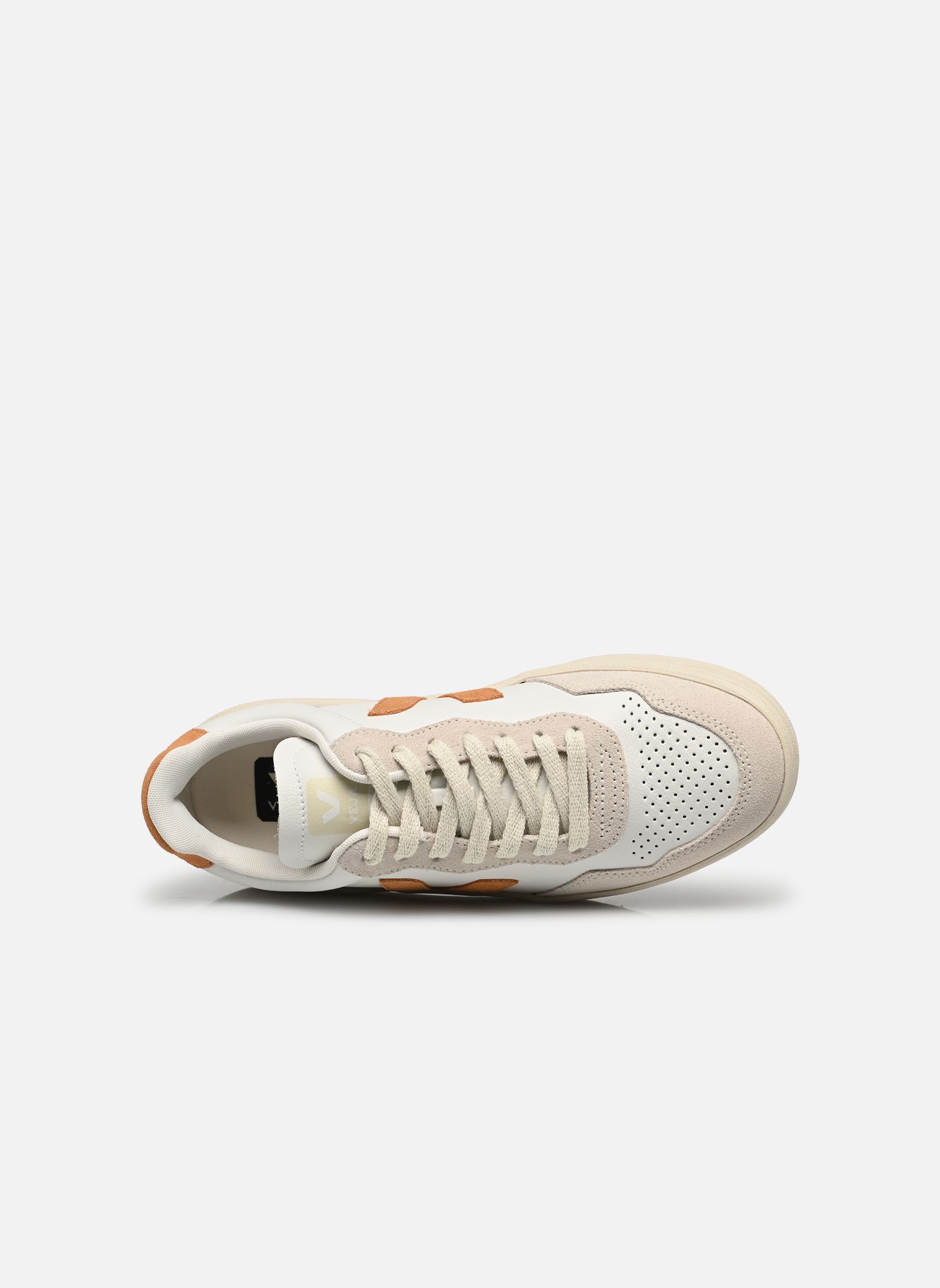 Baskets V-90 O.T. LEATHER blanc Veja Baskets V-90 O.T. LEATHER blanc EXTRA-WHITE_UMBER