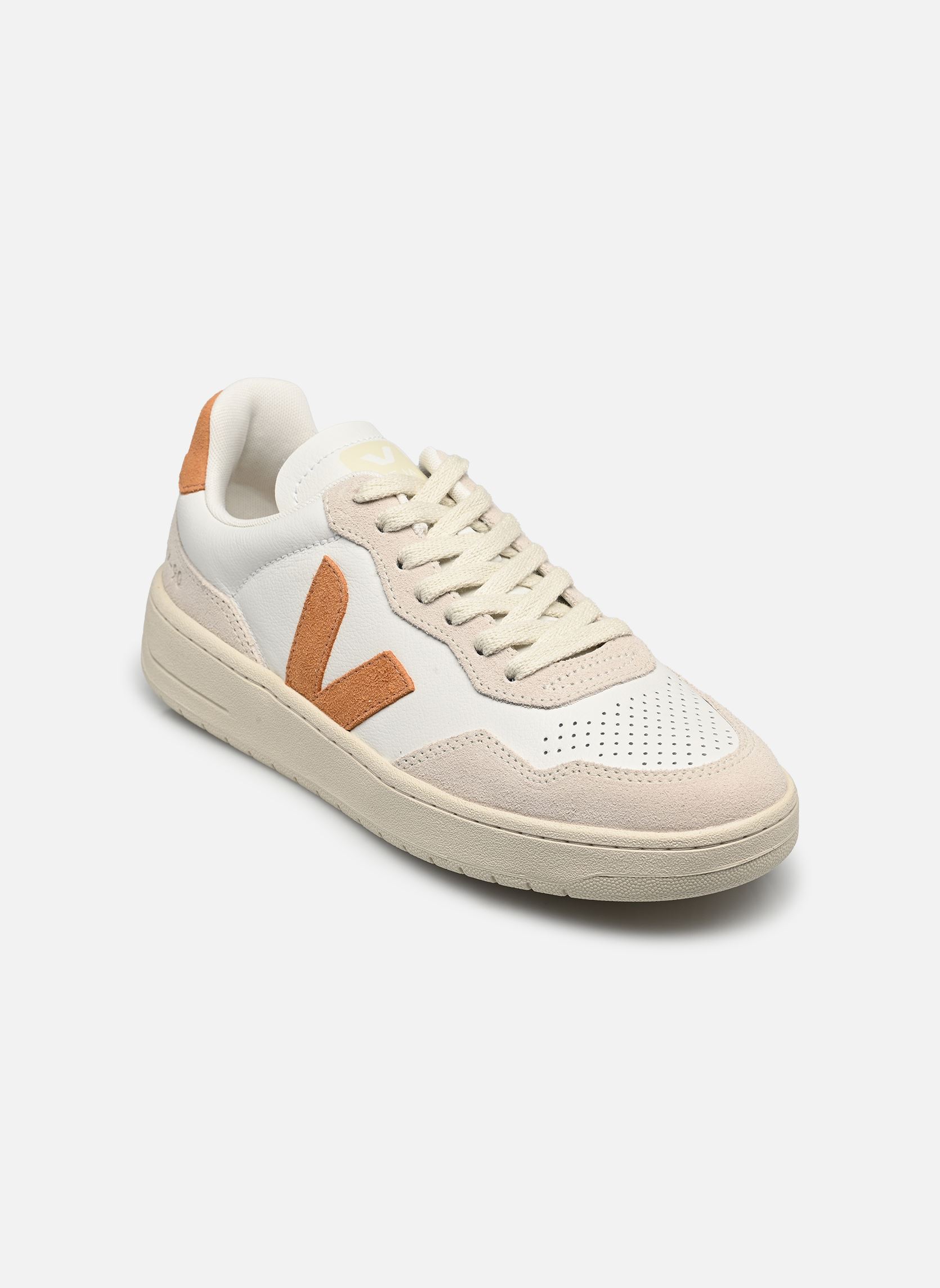 Baskets V-90 O.T. LEATHER blanc Veja Baskets V-90 O.T. LEATHER blanc EXTRA-WHITE_UMBER