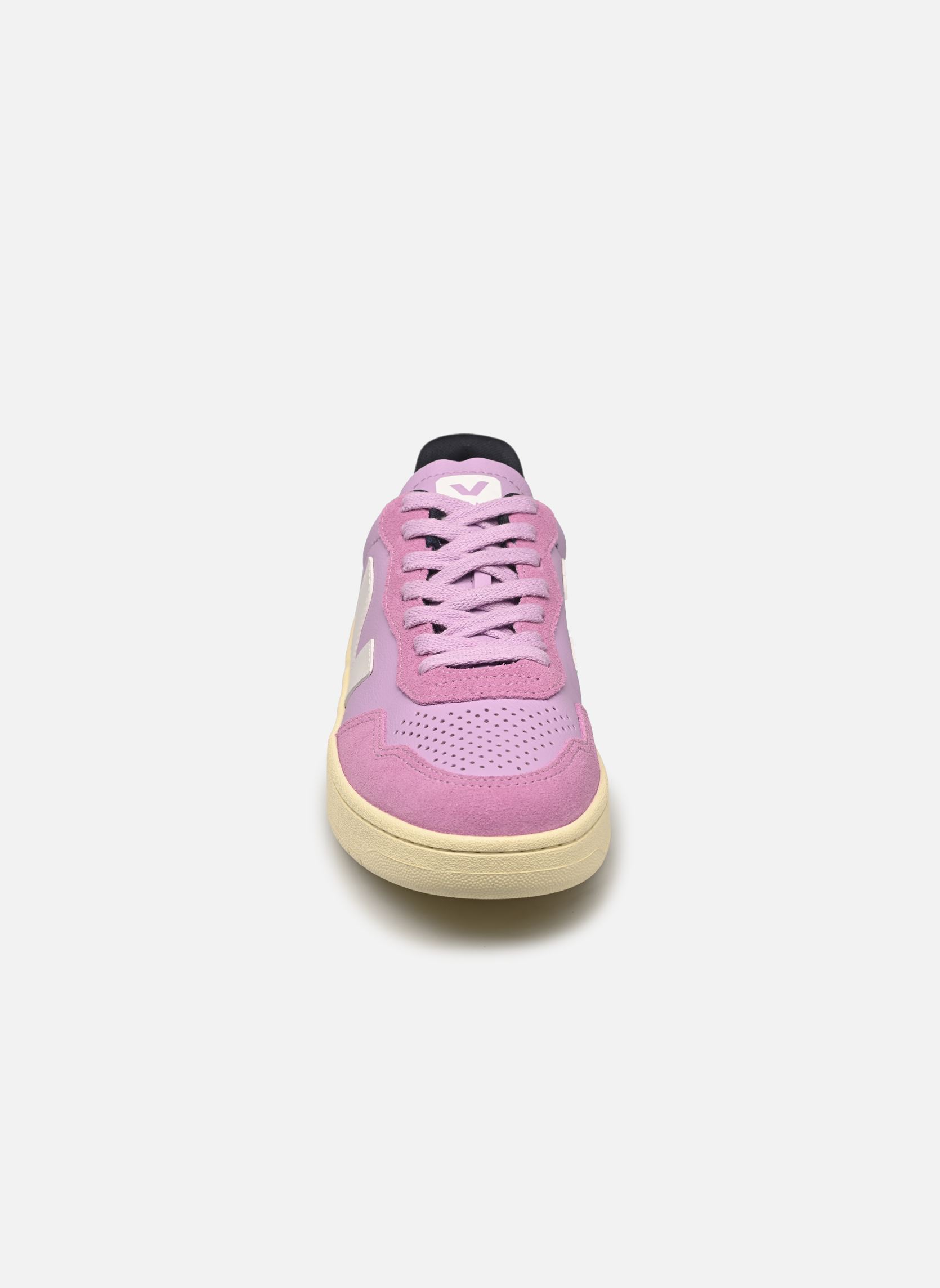 Baskets V-90 O.T. LEATHER femme violet Veja Baskets V-90 O.T. LEATHER femme violet ORCHID_WHITE