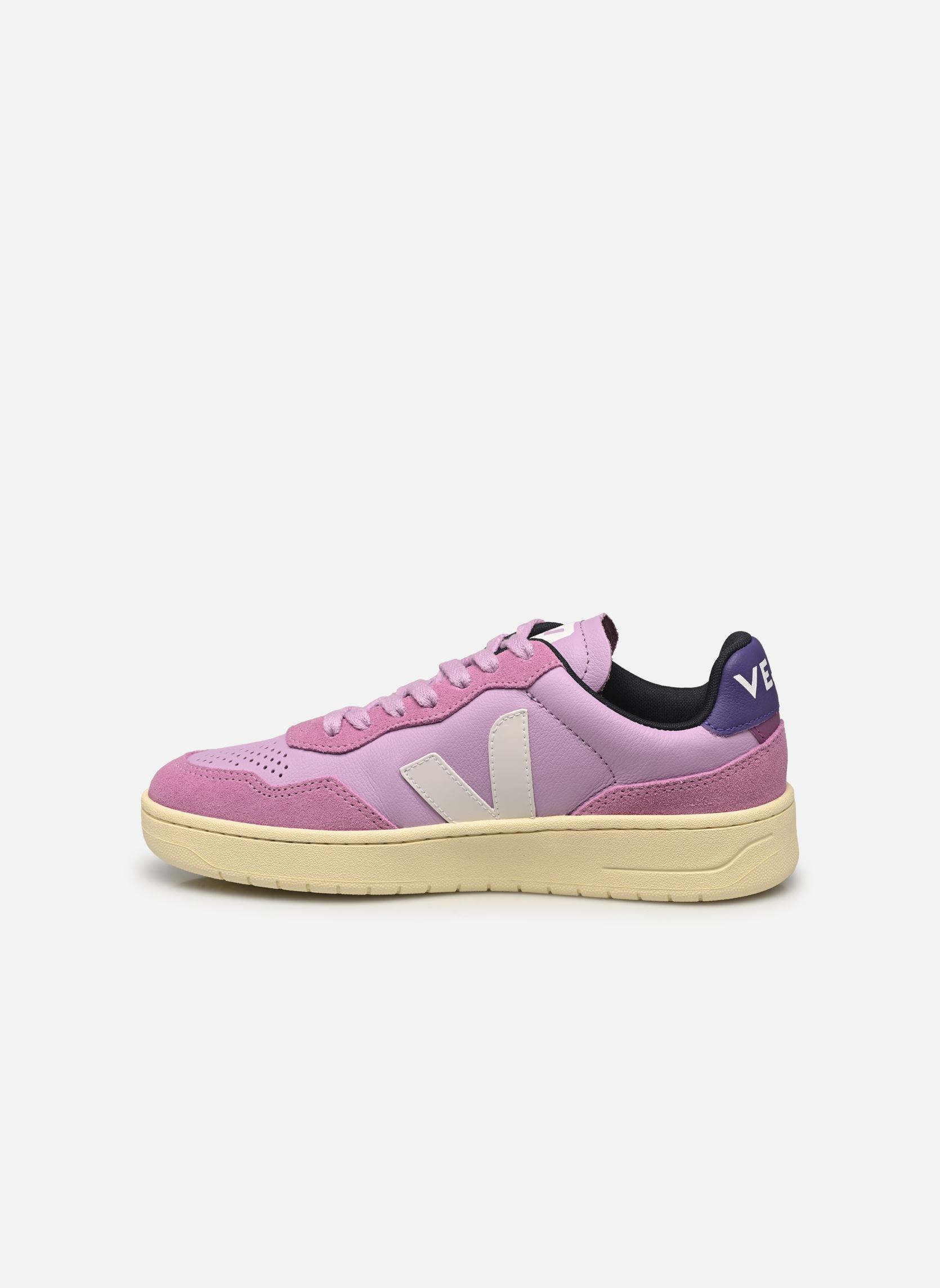 Baskets V-90 O.T. LEATHER femme violet Veja Baskets V-90 O.T. LEATHER femme violet ORCHID_WHITE