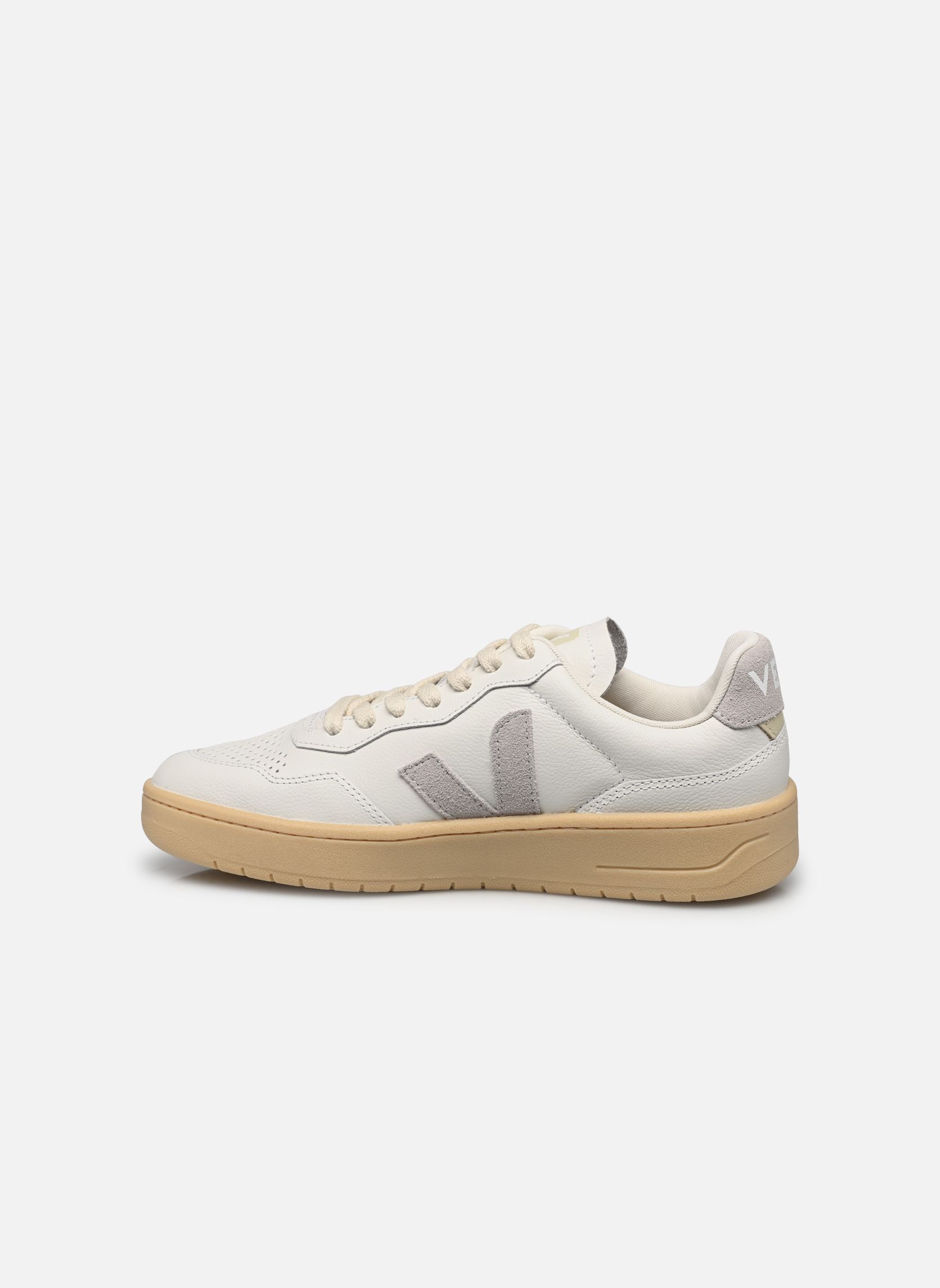 Baskets V-90 O.T. LEATHER gris Veja Baskets V-90 O.T. LEATHER gris EXTRA-WHITE_LIGHT-GREY_NATURAL
