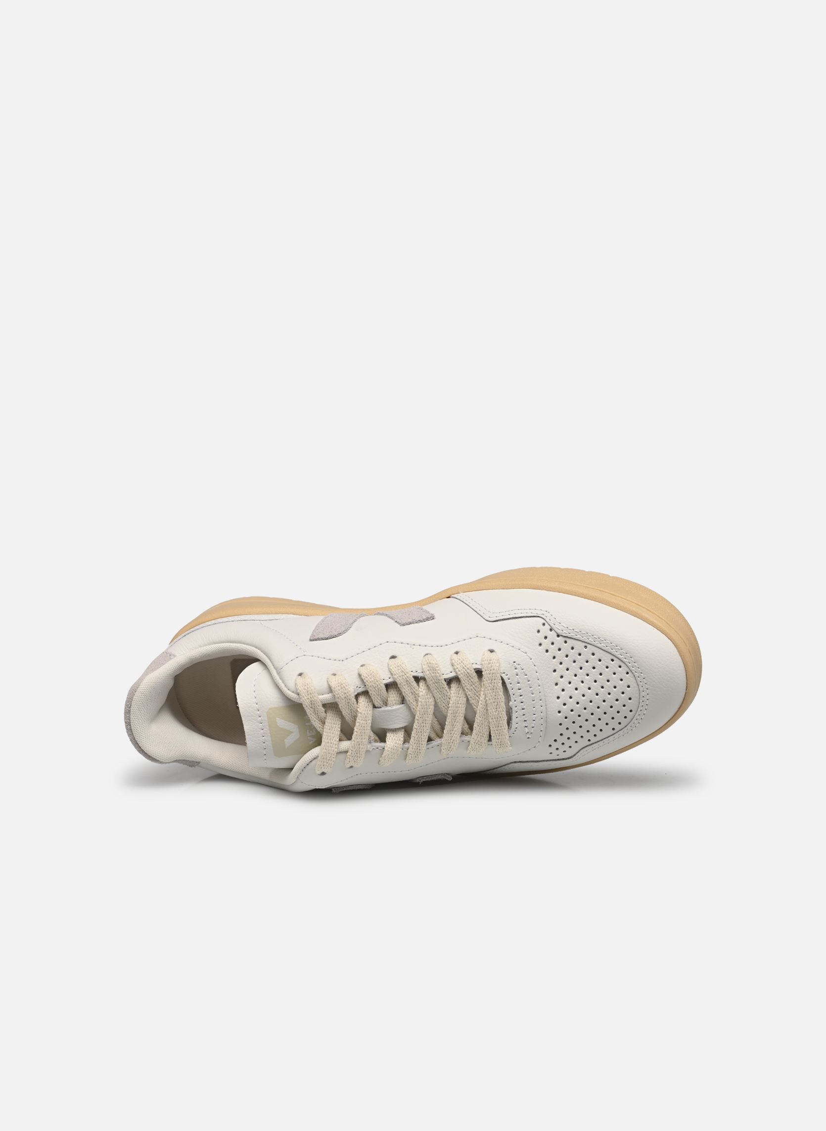 Baskets V-90 O.T. LEATHER gris Veja Baskets V-90 O.T. LEATHER gris EXTRA-WHITE_LIGHT-GREY_NATURAL